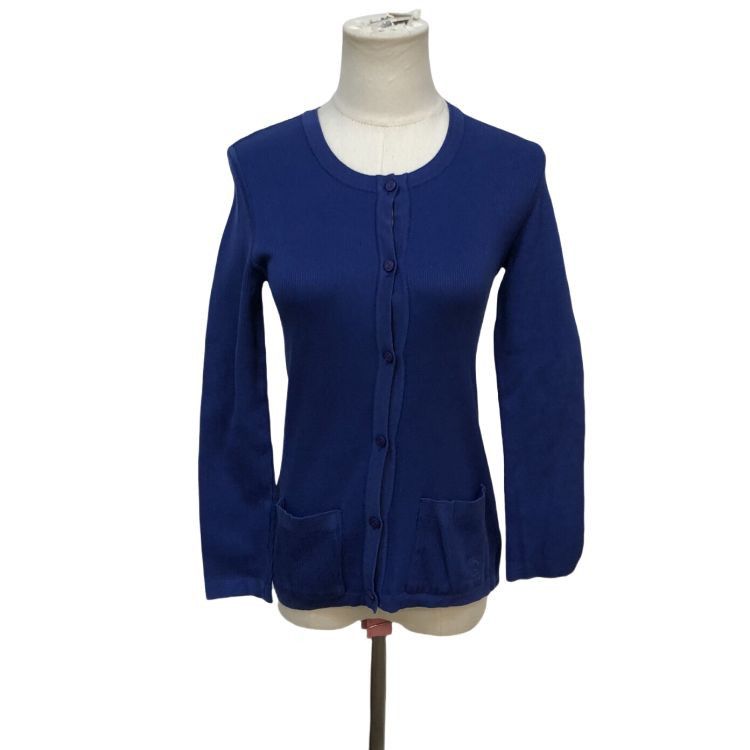 Dior Christian Dior Blue Knit Cardigan Size M Size M / US 6-8 / IT 42-44 - 1 Thumbnail