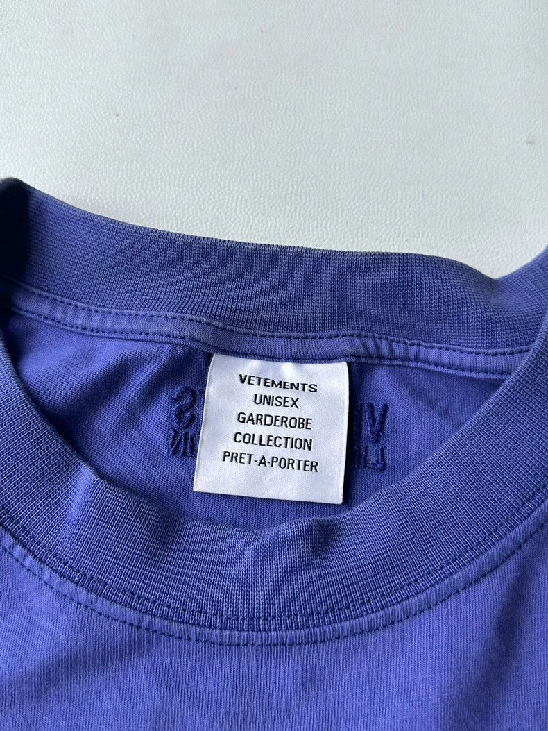 Vetements Vetements Signature Logo Short Sleeve Size US S / EU 44-46 / 1 - 4 Thumbnail