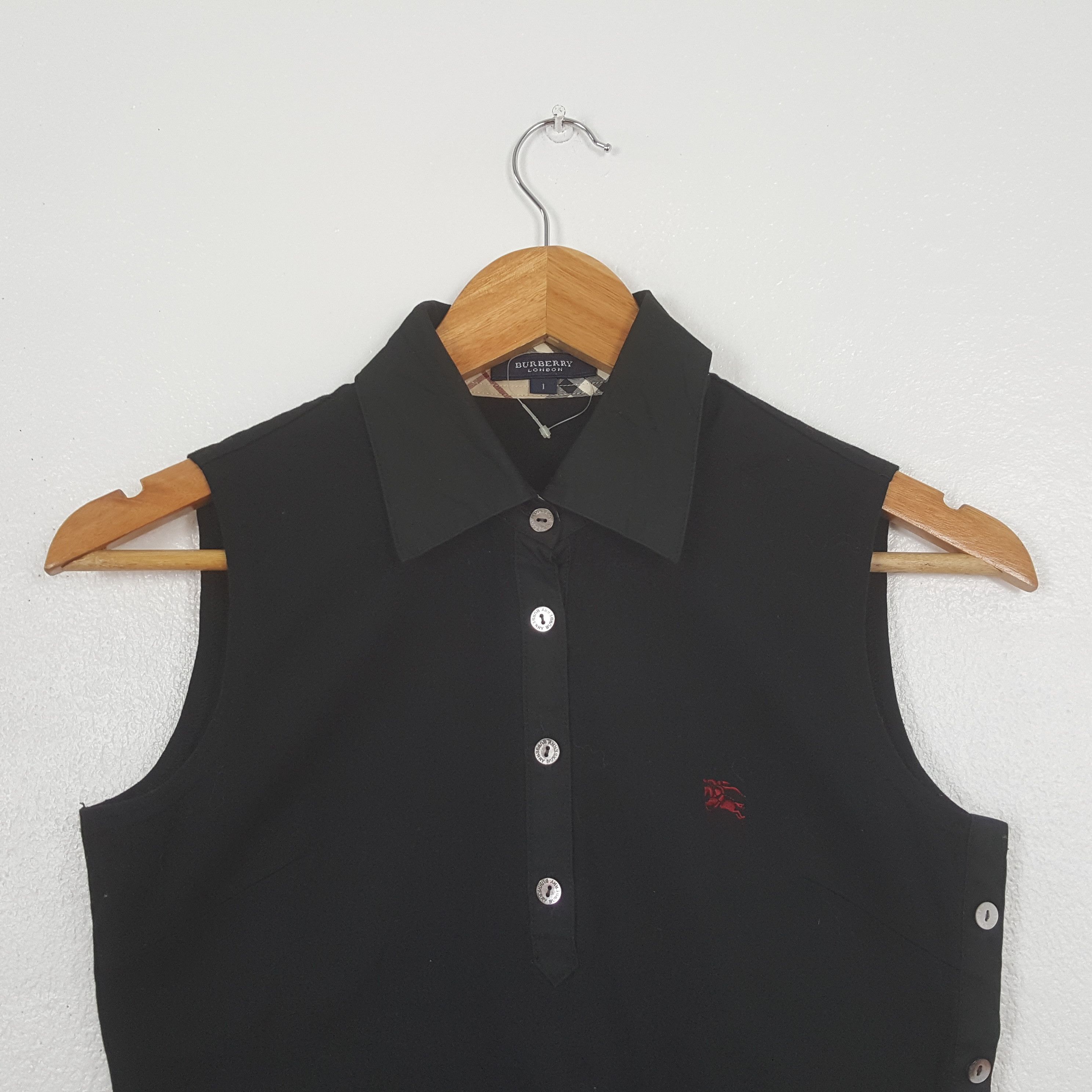 Burberry Vintage Burberry London Fashion Brand Vest C312N73 Size XS / US 0-2 / IT 36-38 - 4 Thumbnail