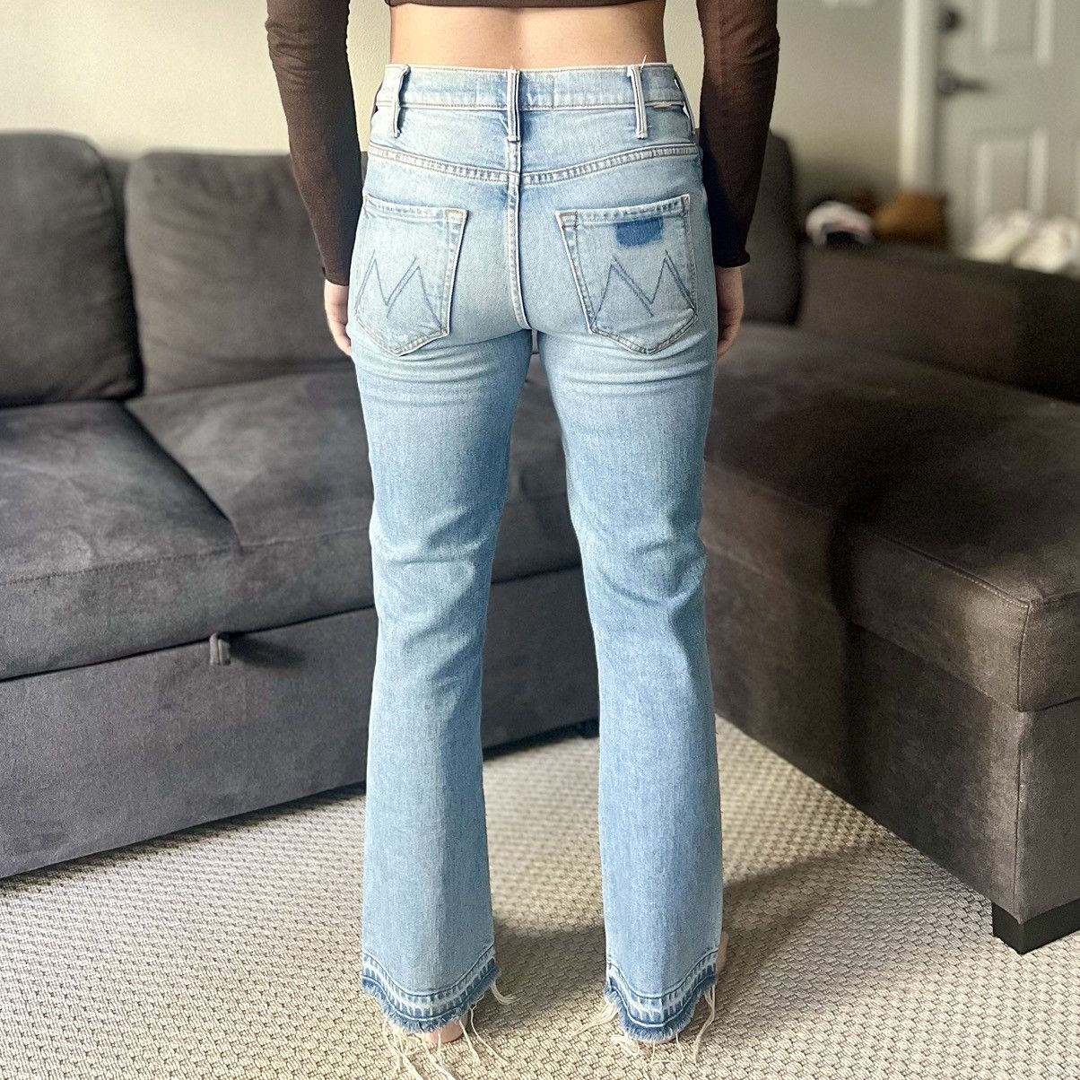 Mother Superior The Hustler Ankle Flare Undone Hem