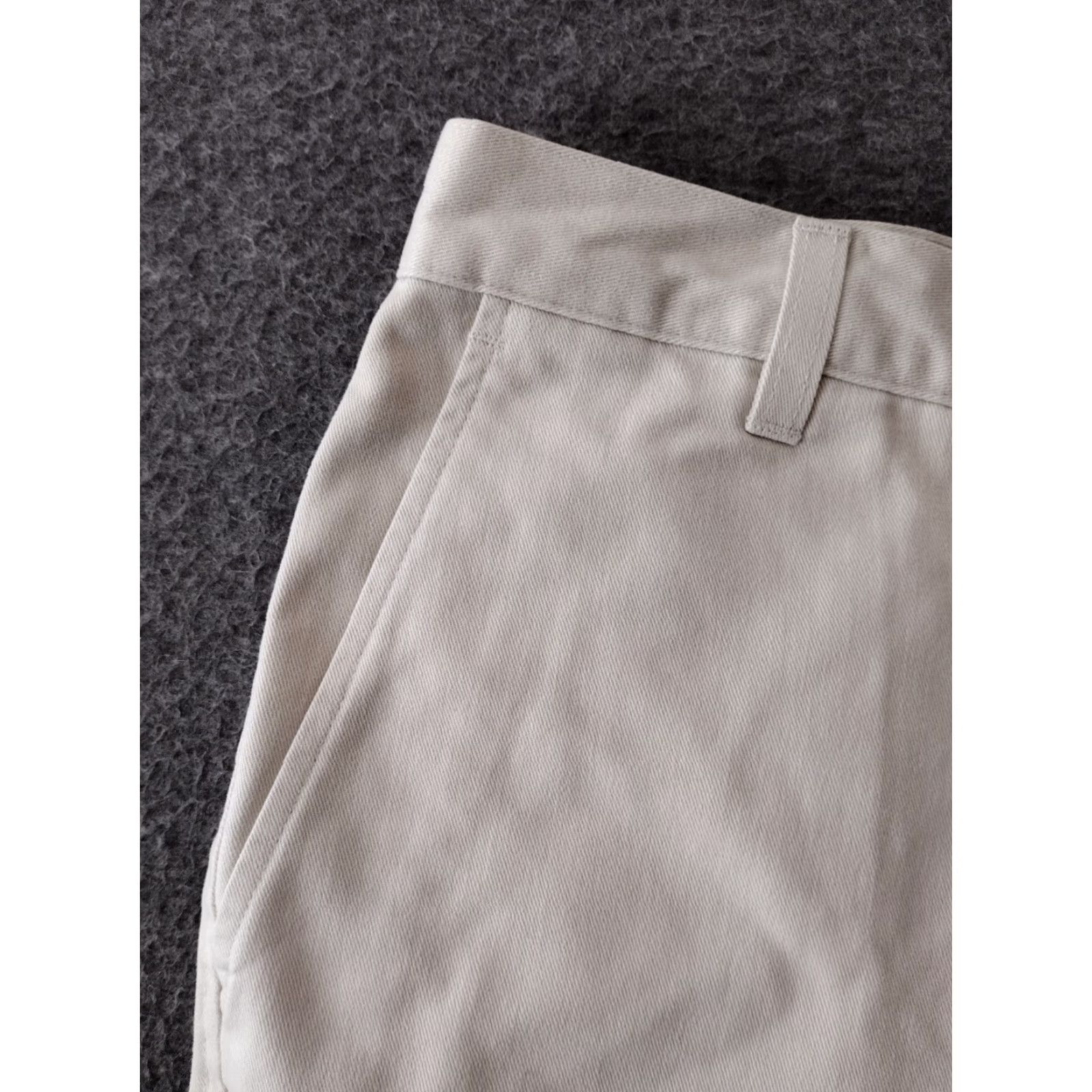 Farah FARAH Chino Shorts Shirt 30W Tan Women 90s Casual 4-Pocket Slit Pockets Mid Rise Cotton Spandex Beachwear? Size 30" / US 8 / IT 44 - 7 Thumbnail