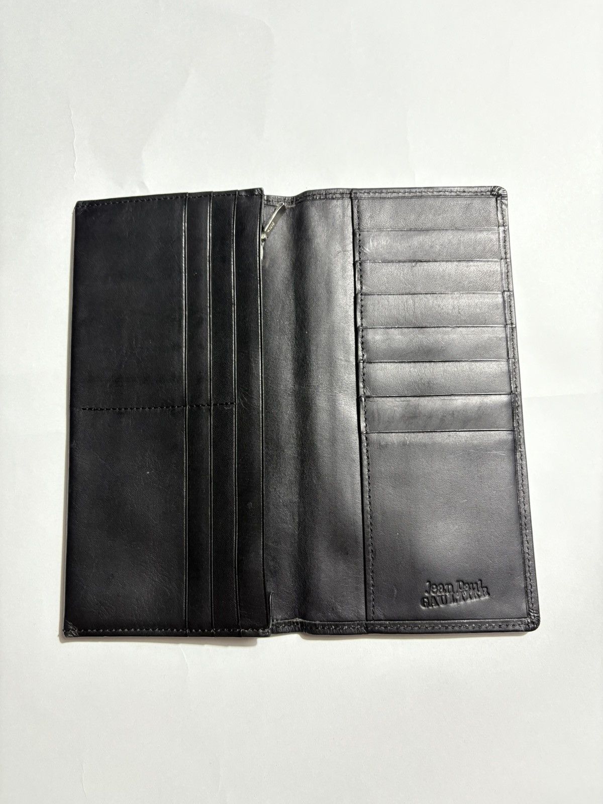Jean Paul Gaultier RARE JEAN PAUL GAULTIER BLUE DRAGON LEATHER LONG WALLET Size ONE SIZE - 4 Thumbnail