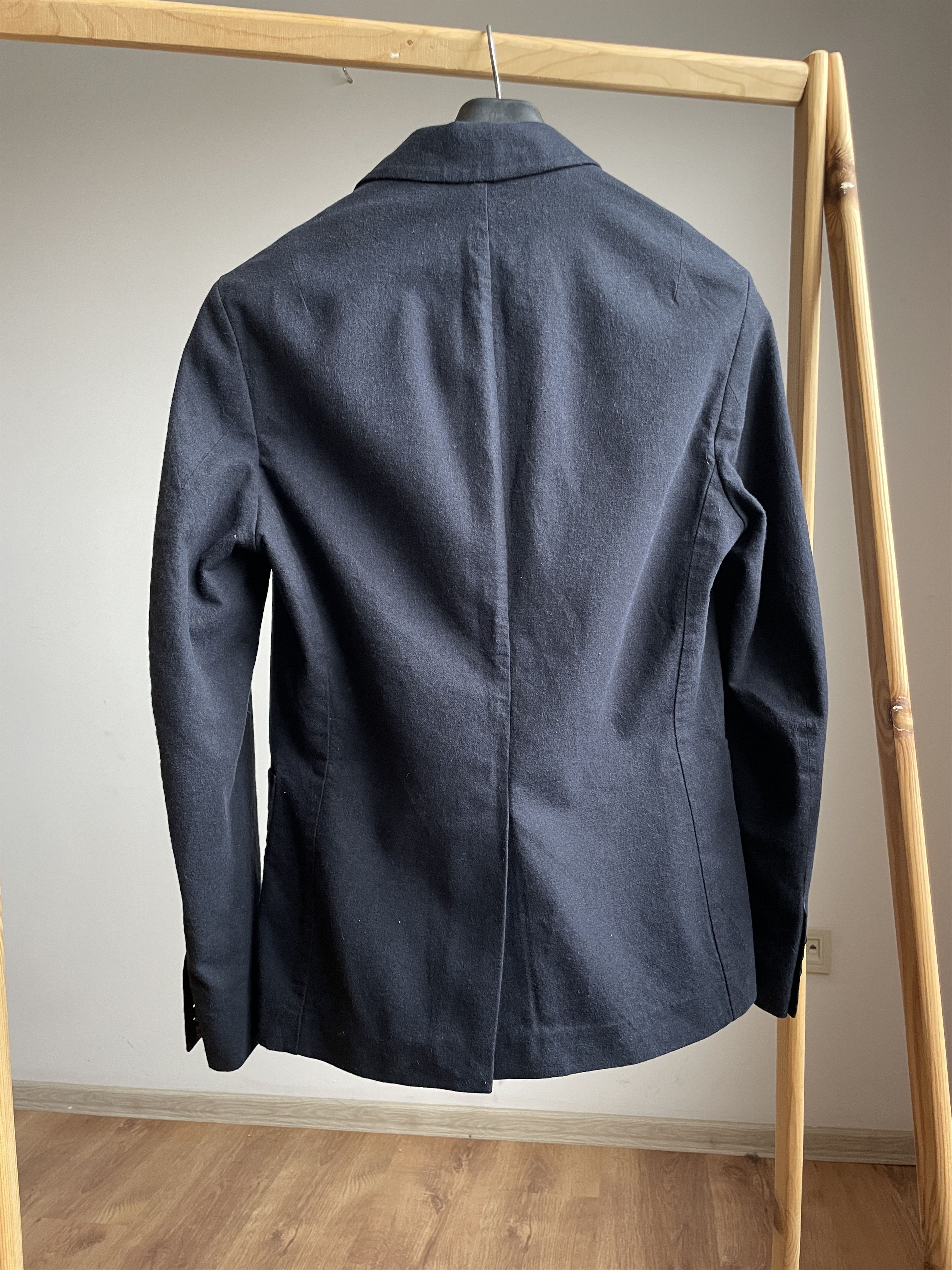 Allsaints Allsaints Cotton Blend Unlined Moleskin Masa Blazer Size 34R - 2 Thumbnail
