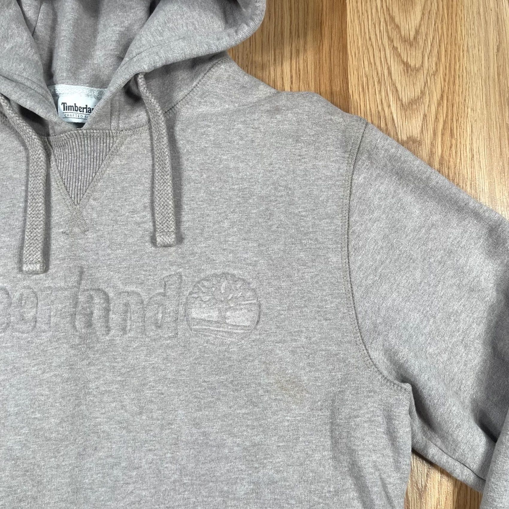 Timberland Timberland Hoodie Mens M Gray Pullover Cotton Polyester Knit Sweatshirt Size US M / EU 48-50 / 2 - 3 Thumbnail