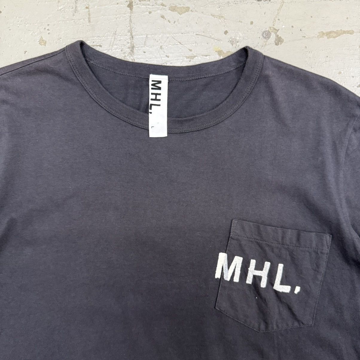 Margaret Howell Margarett Howell MHL Pocket Logo Tee Size US L / EU 52-54 / 3 - 2 Thumbnail