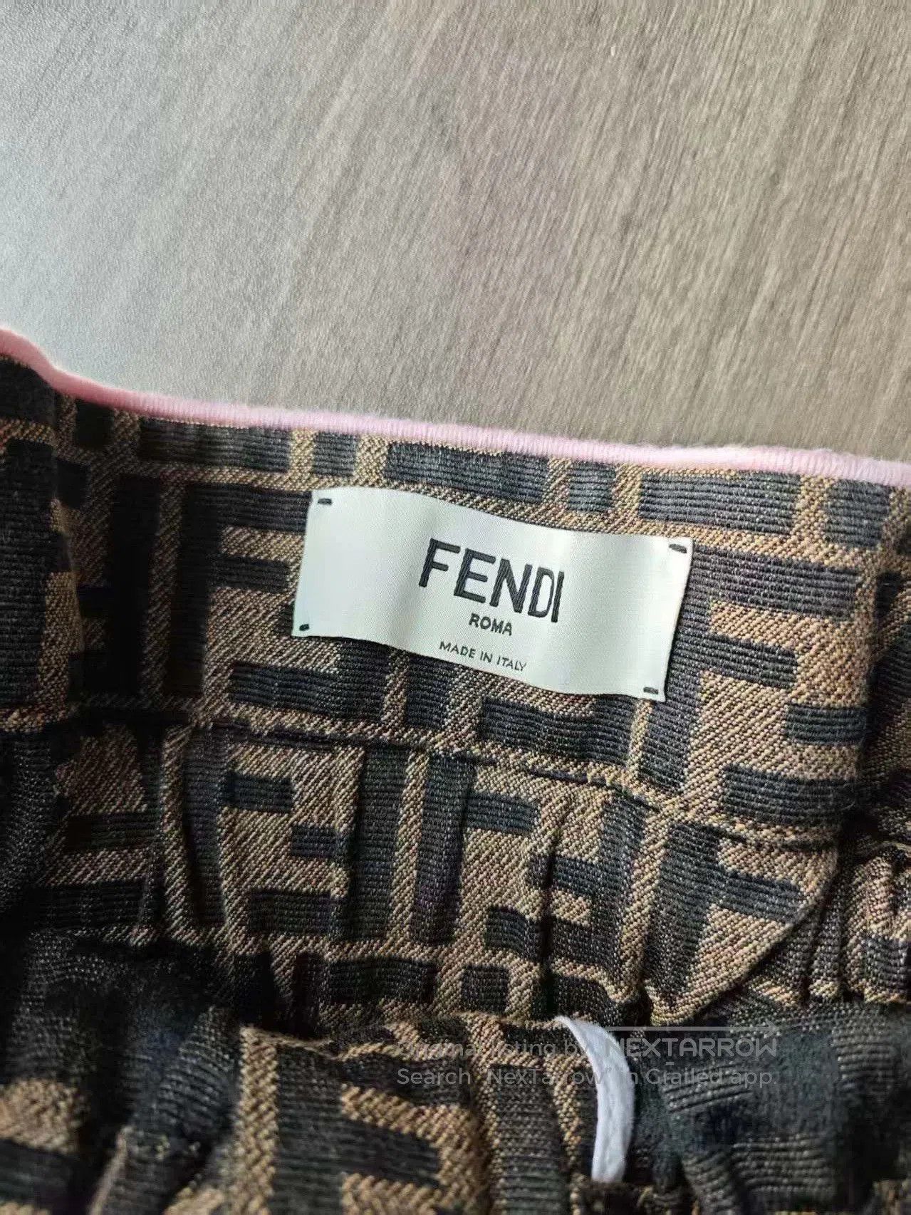 Fendi fendi ff monogram print shorts. Size US 36 / EU 52 - 5 Thumbnail