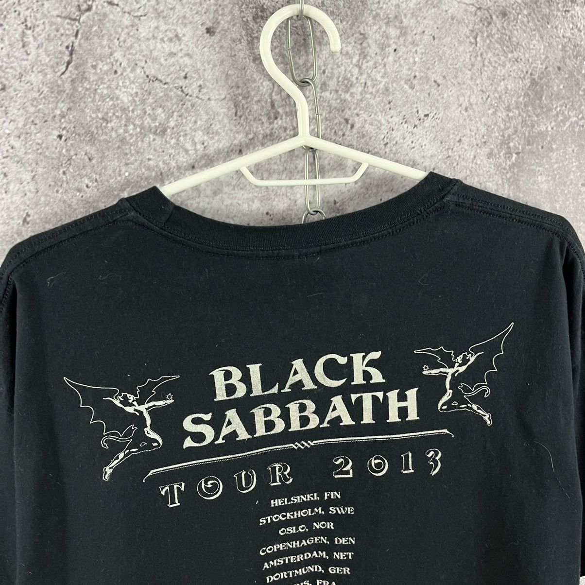 Band Tees × Black Sabbath Black Sabbath 2013 Tour Tee Rock Band T-Shirt Big Logo Sz XL Size US XL / EU 56 / 4 - 7 Thumbnail