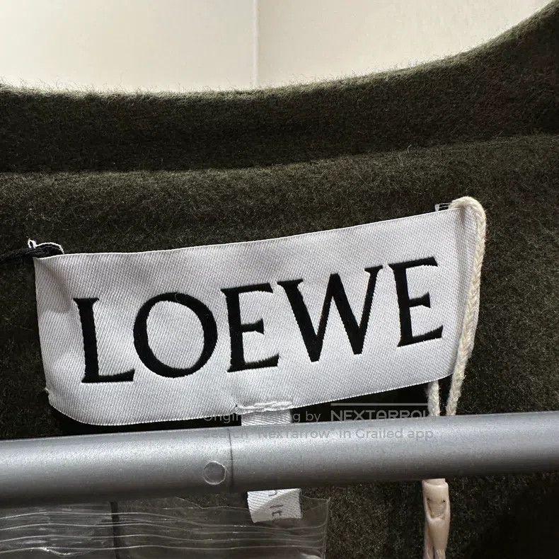 Loewe Loewe Wool and Cashmere Cape Coat Size XXS / US 00 / IT 34 - 3 Thumbnail