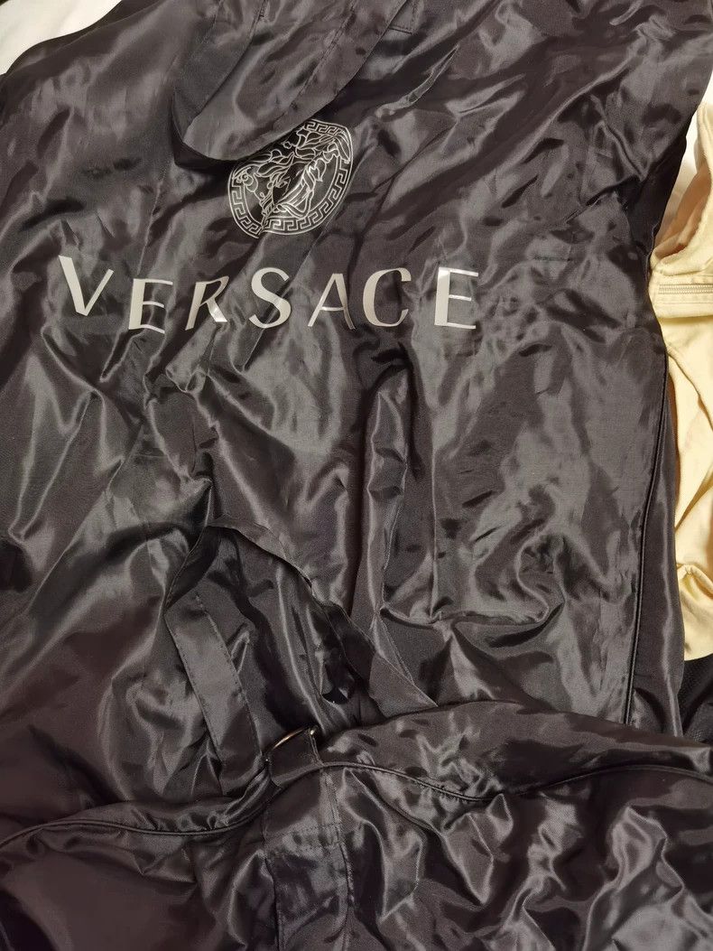 Versace Versace Space cotton patchwork cowhide sweatshirt Size US XXL / EU 58 / 5 - 9 Thumbnail