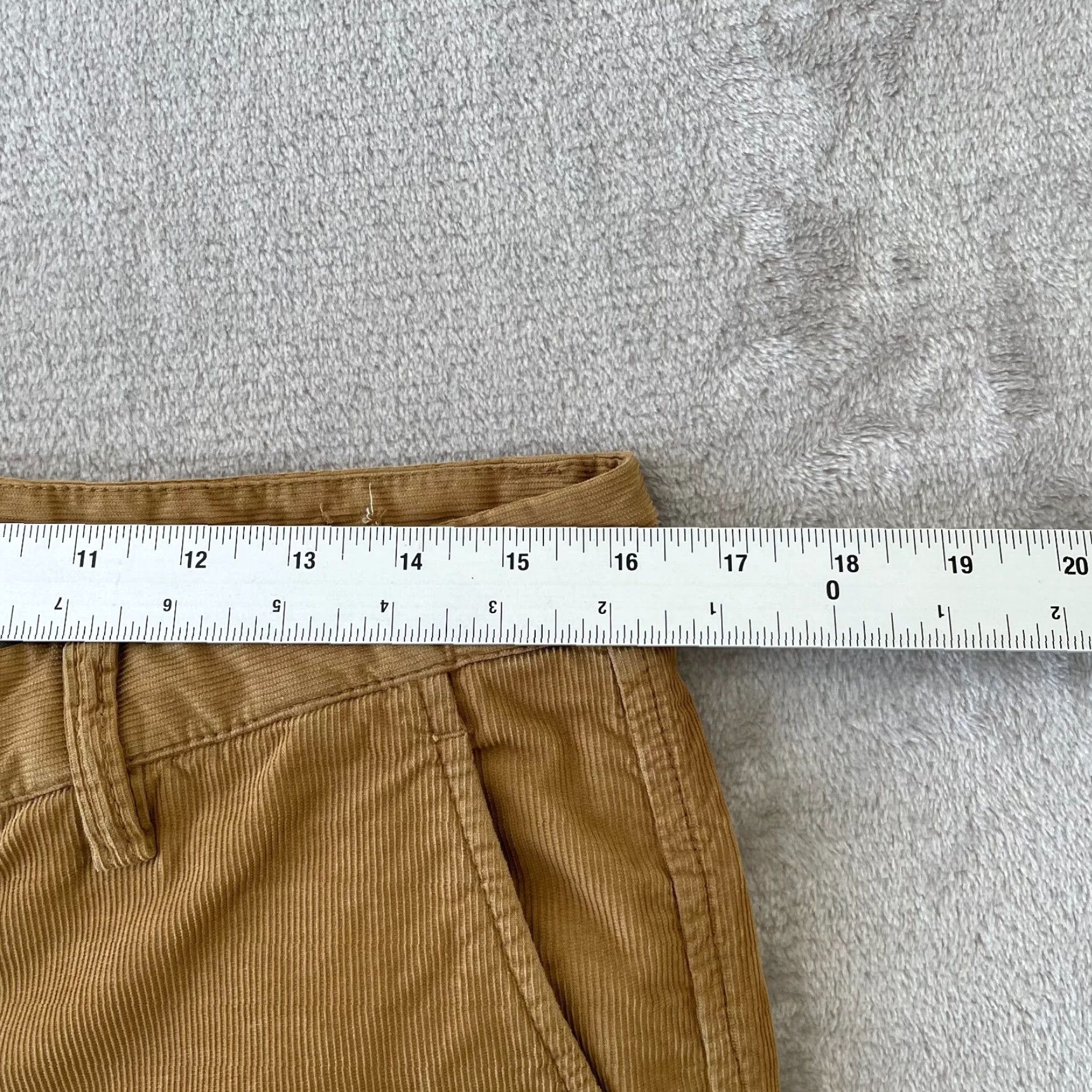 Vintage VINTAGE Ron Herman Corduroy Trouser Pants Men 32x32.5 Brown Designer Made Italy Size US 32 / EU 48 - 7 Thumbnail