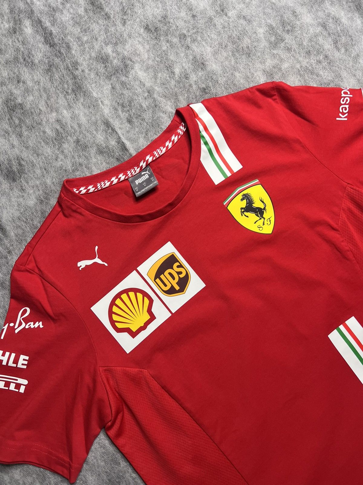Ferrari × Puma Vintage Puma Ferrari T-Shirt Formula One Pirelli Size US M / EU 48-50 / 2 - 2 Thumbnail