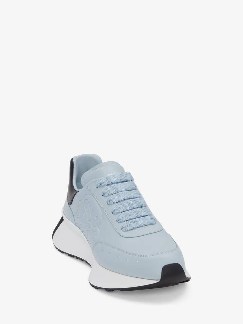 Alexander McQueen o1w1db10925 Sprint Runner in Blue Size US 6.5 / IT 36.5 - 2 Thumbnail