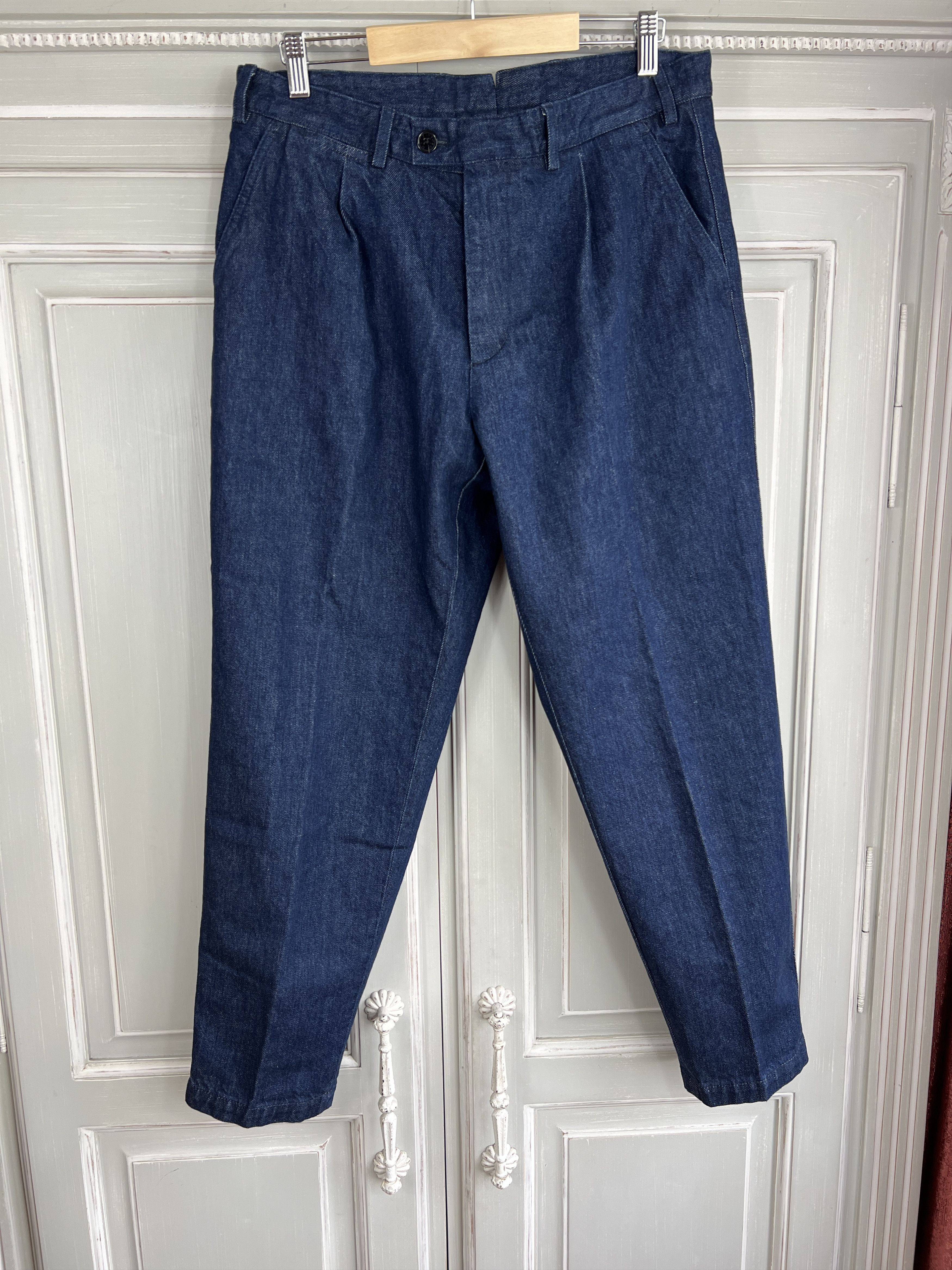 Mackintosh MACKINTOSH THE STANDARD DENIM TROUSERS Size US 32 / EU 48 - 1 Thumbnail