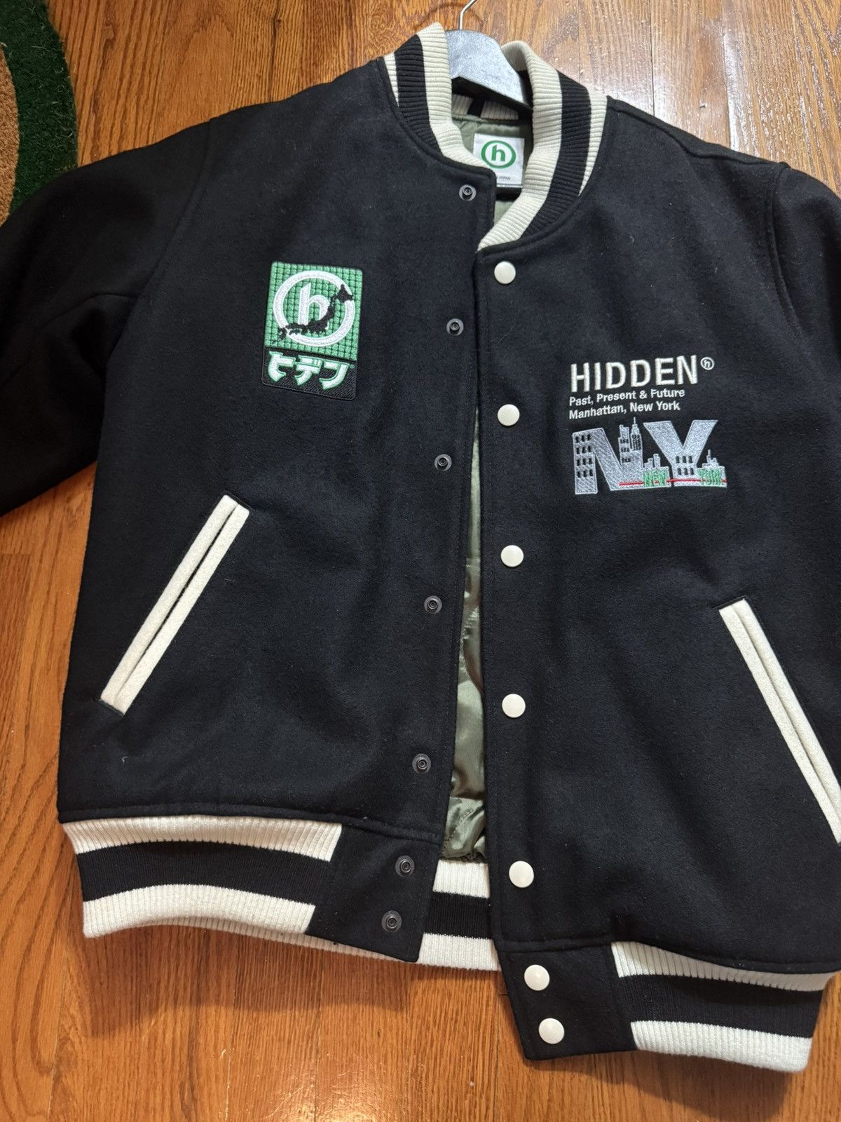 HIDDEN HIDDEN NY x tokyo varsity jacket Size US S / EU 44-46 / 1 - 15 Thumbnail