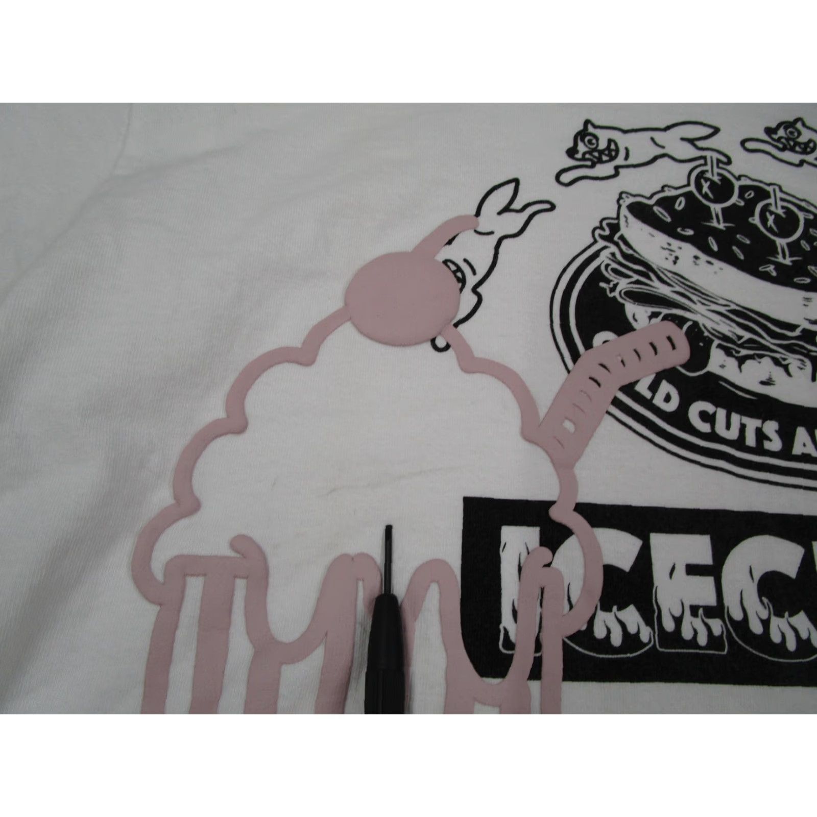Vintage Icecream Shirt Mens Medium White Deli Graphic All Sales Final Streetwear Size US M / EU 48-50 / 2 - 7 Thumbnail