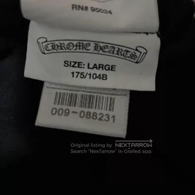 Chrome Hearts CHROME HEARTS Size L Black Floral Short-Sleeved Shirt Size US L / EU 52-54 / 3 - 4 Thumbnail