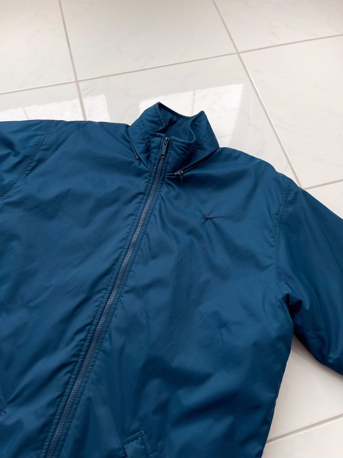 Nike × Vintage Vintage Y2k Nike Nylon Big Logo Jacket Size US M / EU 48-50 / 2 - 4 Thumbnail