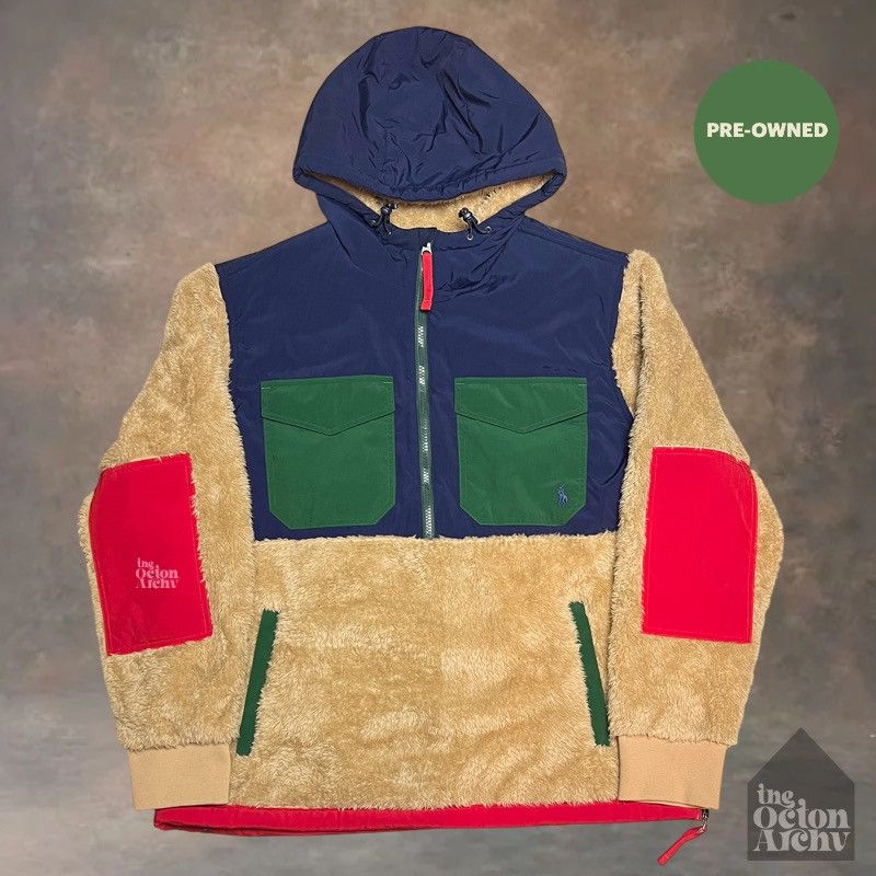 Polo Ralph Lauren Pile Fleece Hoodie 'Multicolor' 624721