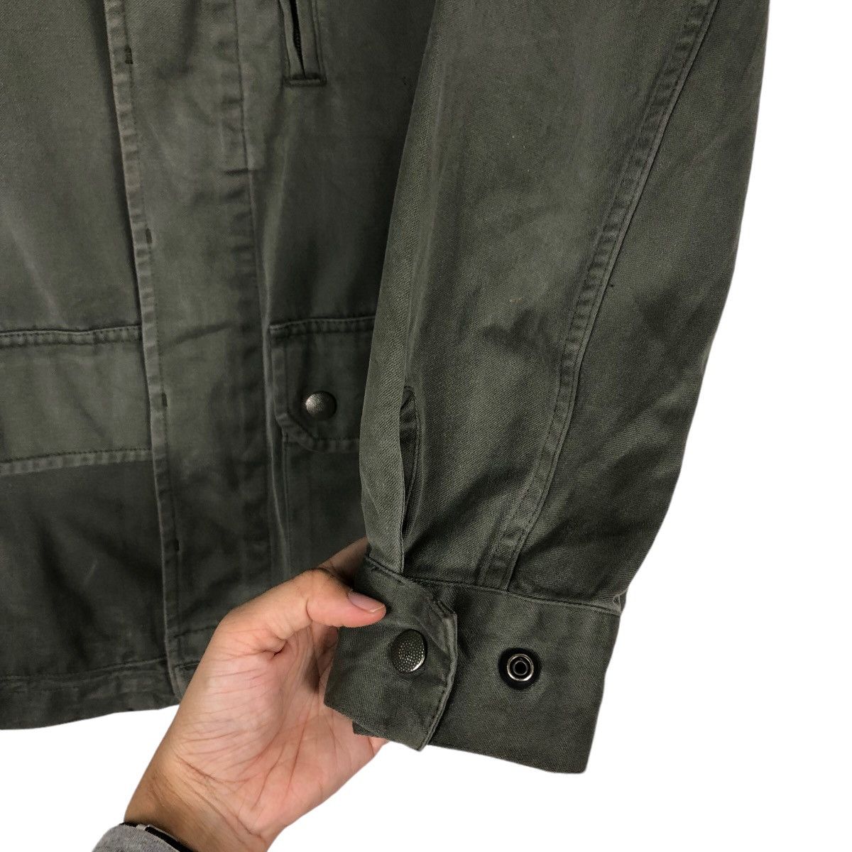 Vintage Vintage Cargo Jacket Inspector Military Warein Lille 1987’s Size US M / EU 48-50 / 2 - 15 Thumbnail