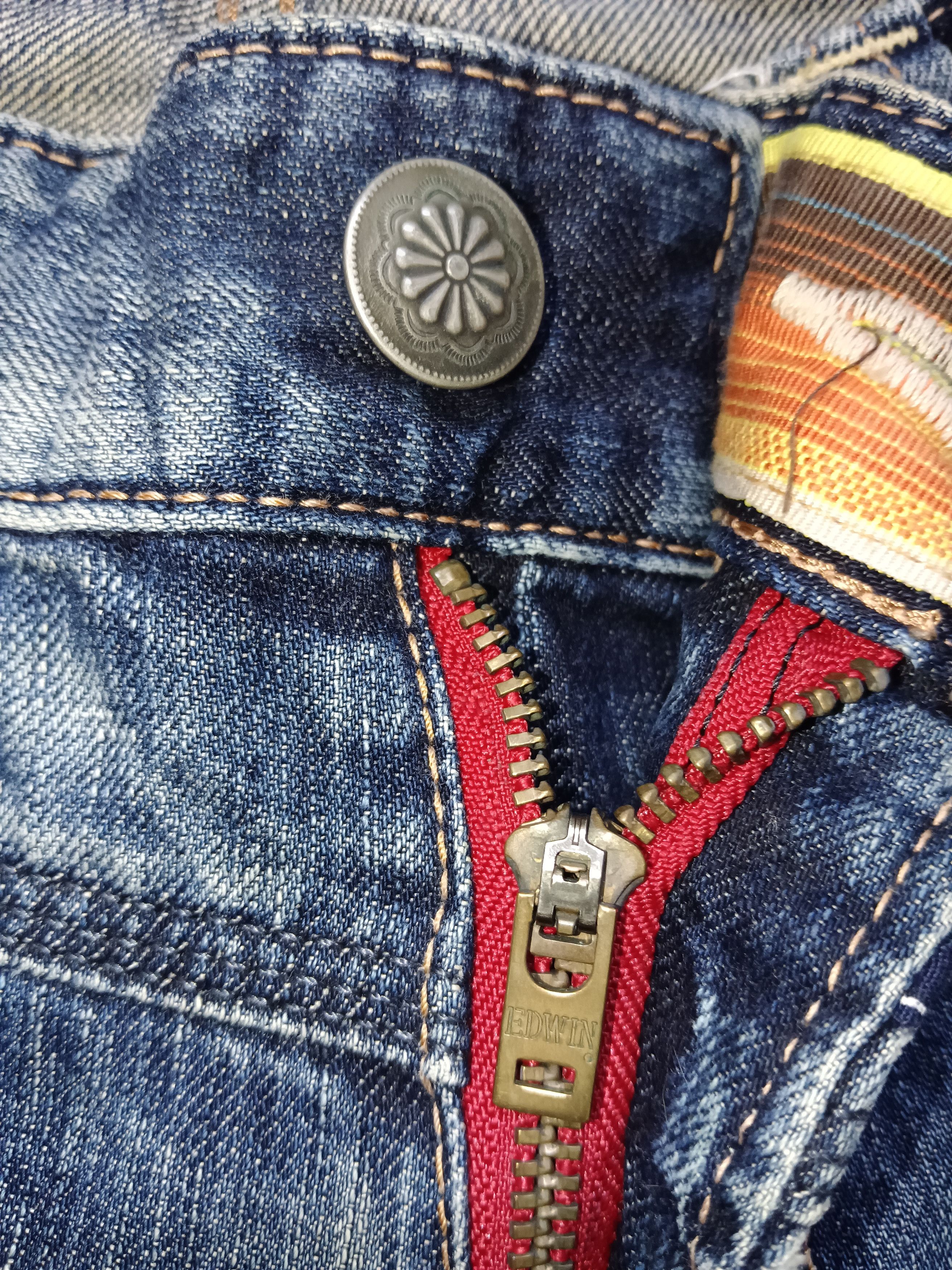 Edwin Vintage🔥🔥Edwin Multi Pocket Bush Denim Size US 30 / EU 46 - 9 Thumbnail