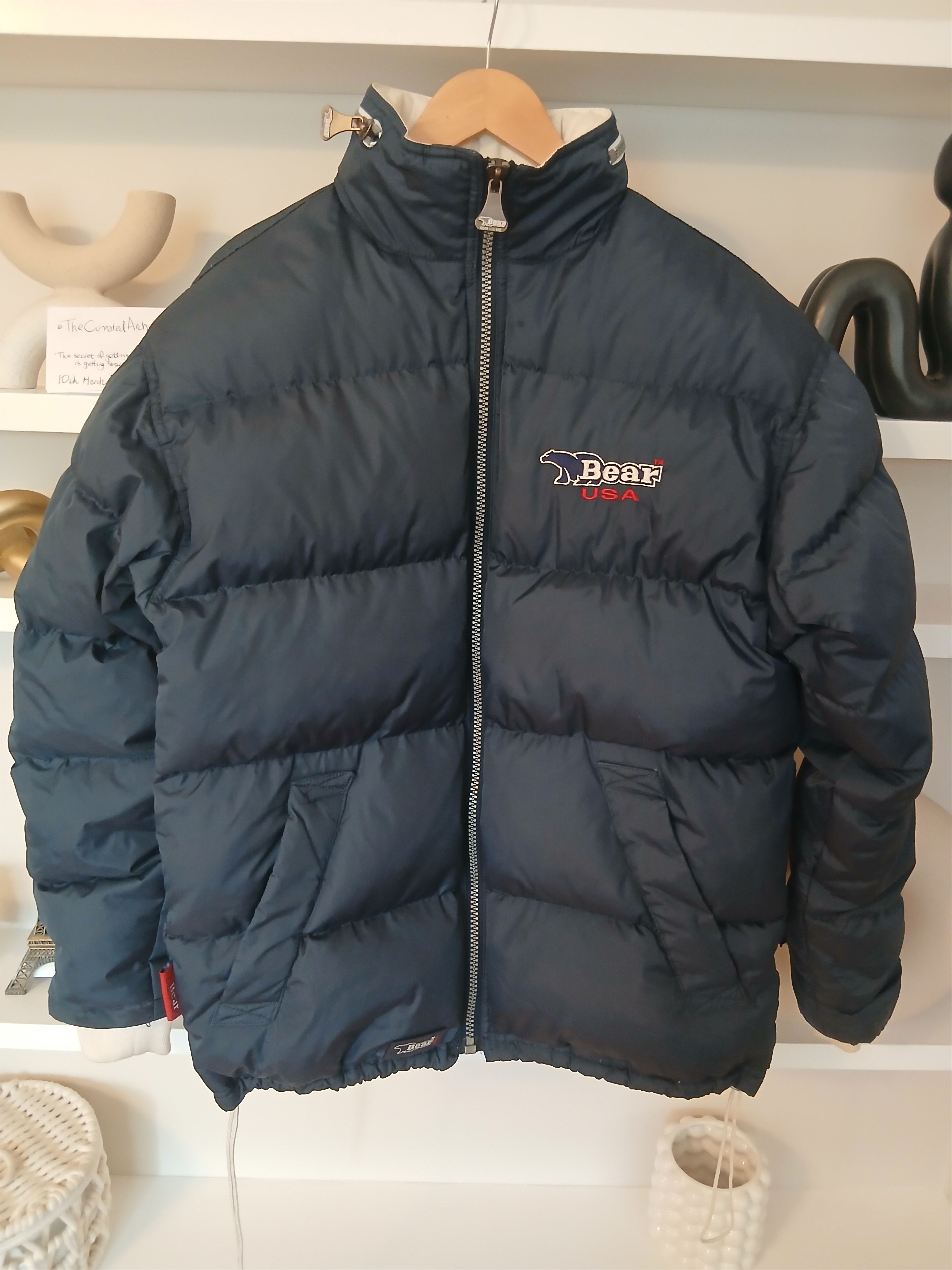Other 90s Bear USA "Big Logo" Heavy Expedition Puffer - Boxy S/L Size US S / EU 44-46 / 1 - 2 Thumbnail