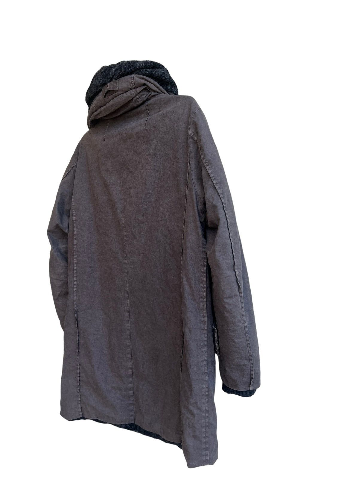 Transit Uomo Vintage Transit Uomo V310 Linen Hoodie Coat Parka Jacket Size US M / EU 48-50 / 2 - 12 Thumbnail
