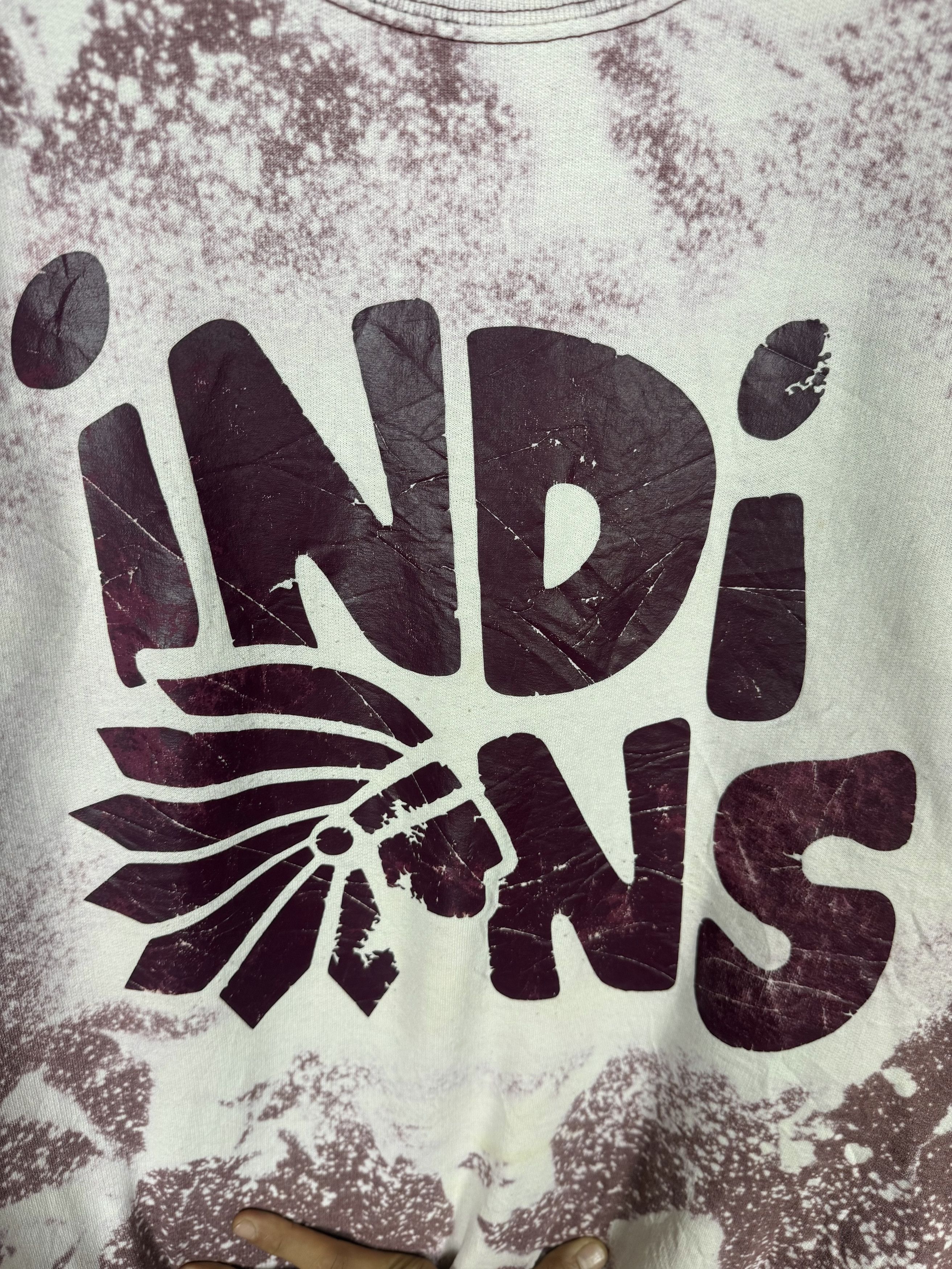 Vintage Vintage Indians Tie Dye Sweatshirt Crewneck Size US XXL / EU 58 / 5 - 4 Thumbnail