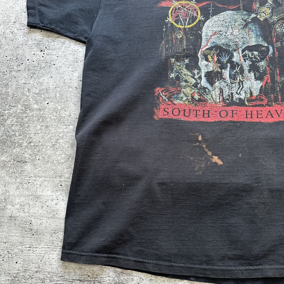 Vintage Vintage Slayer South Of Heaven 2009 T-shirt Black Size M Size US M / EU 48-50 / 2 - 5 Thumbnail