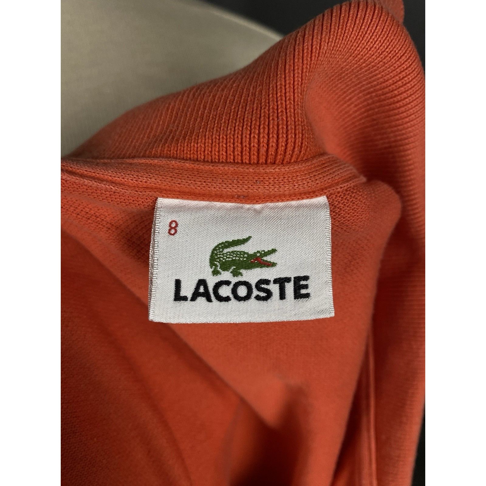 Lacoste Lacoste Men's Orange Polo T-Shirt Size 8 / 3XL Size US XXL / EU 58 / 5 - 10 Thumbnail
