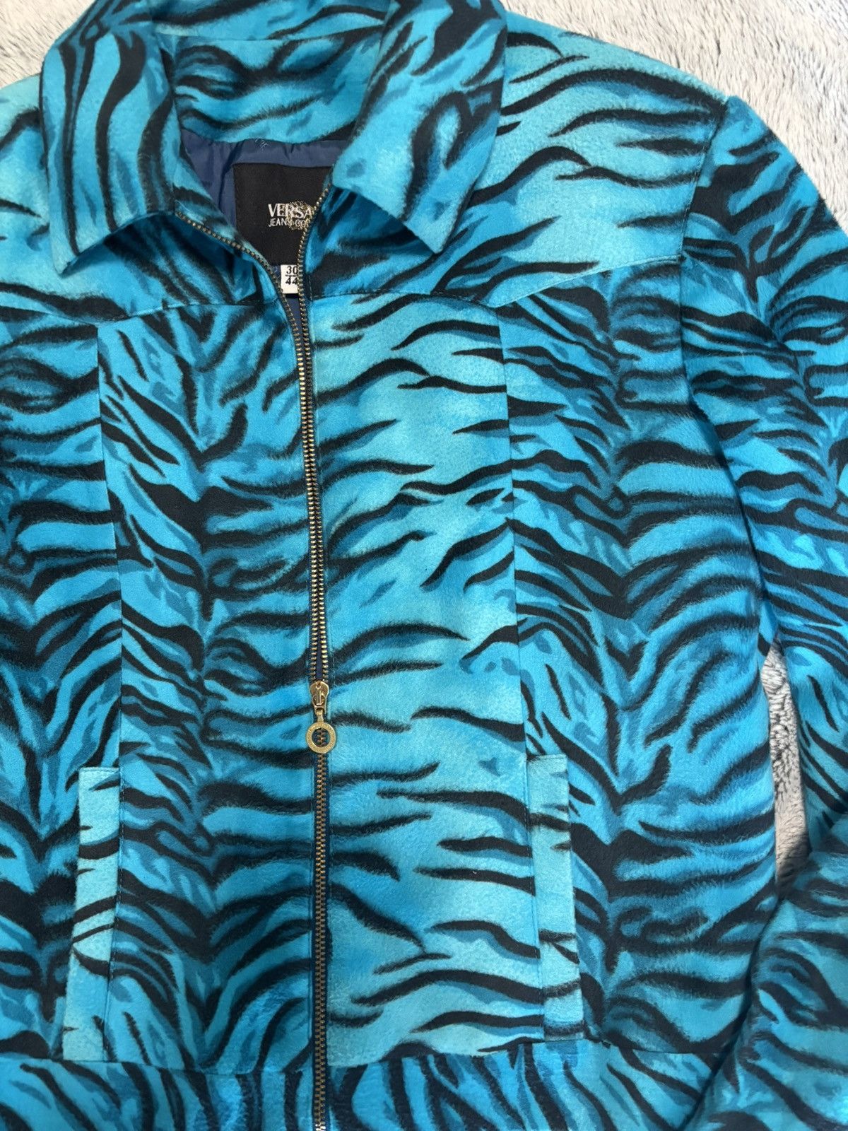Versace Jeans Couture 90‘s Versace Jeans Couture Animal Print Size XS / US 0-2 / IT 36-38 - 6 Thumbnail