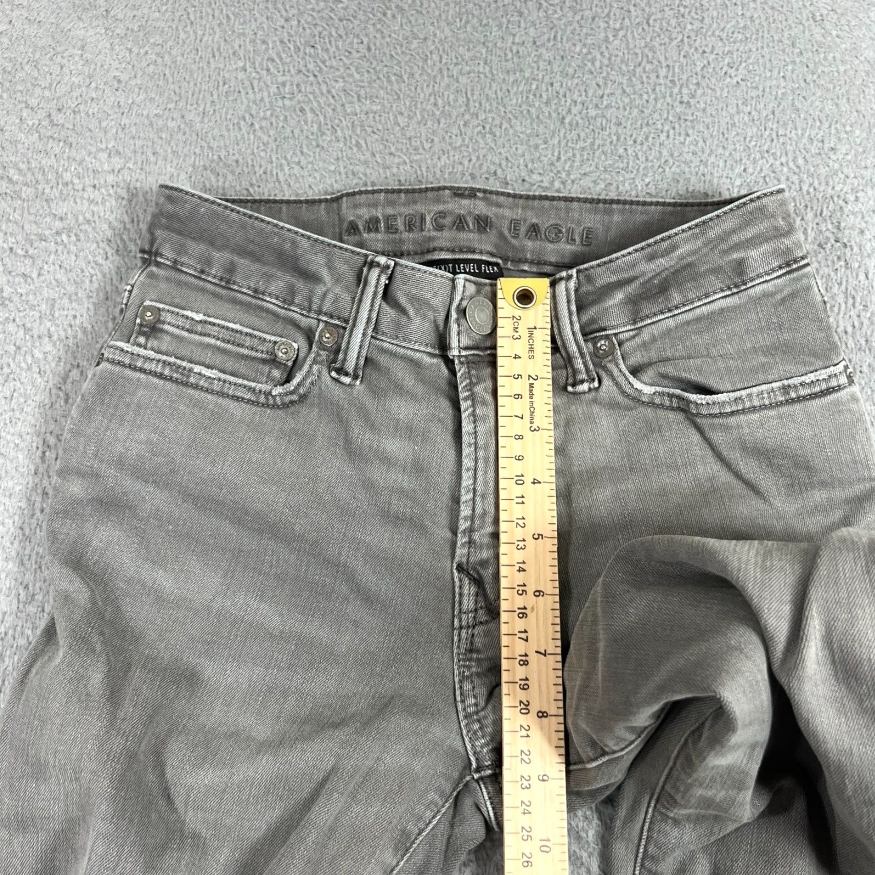 American Eagle Outfitters American Eagle Jeans Men 26x28 Skinny Distressed Blue Size US 26 / EU 42 - 3 Thumbnail