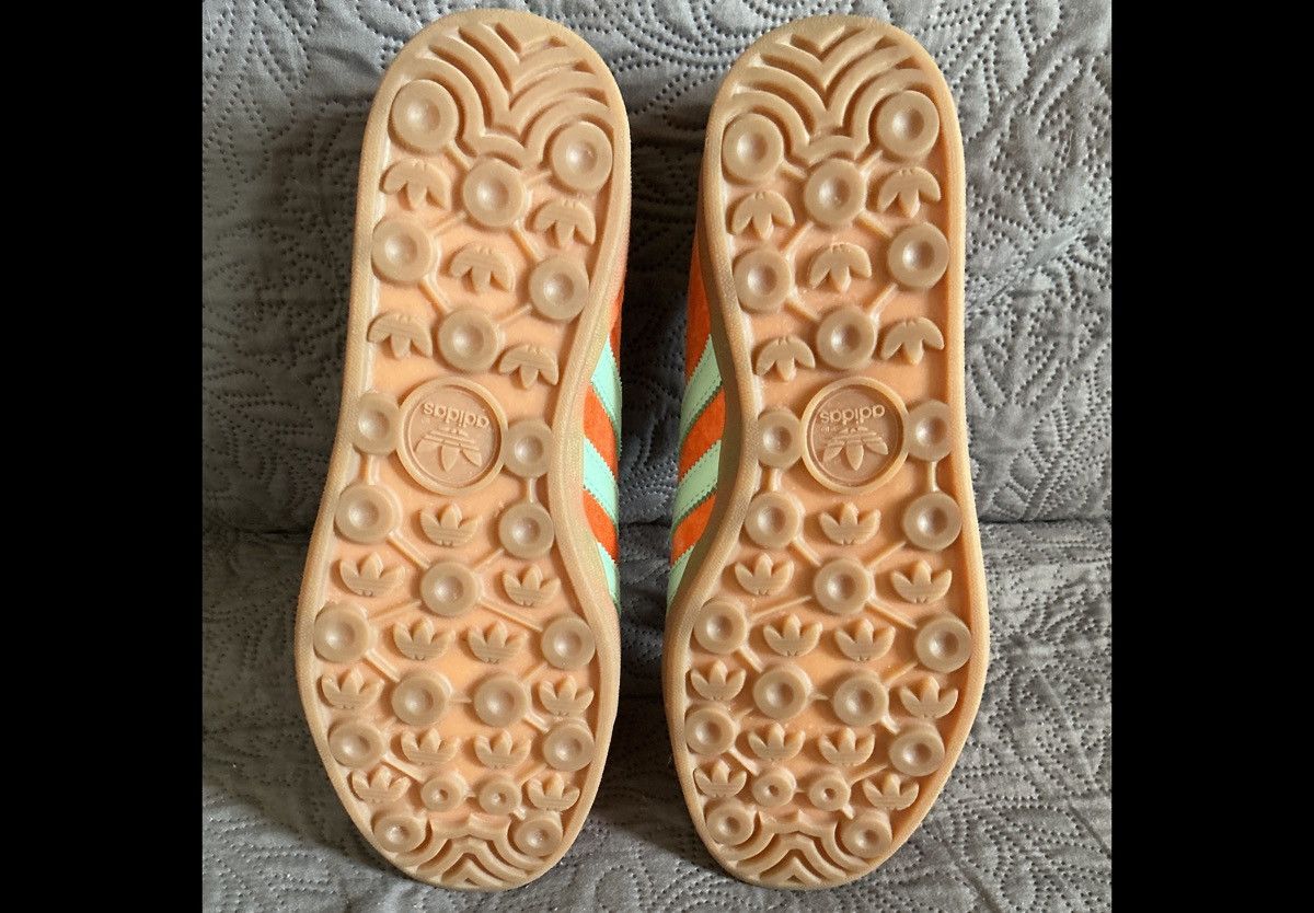 Adidas Adidas Gazelle Orange / Clear Mint (Turquoise) — New Size US 7 / IT 37 - 5 Thumbnail