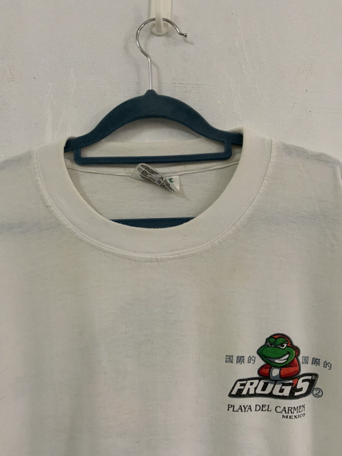 Vintage Vintage Playa Del Carmen Frog Tee Size US XXL / EU 58 / 5 - 5 Thumbnail