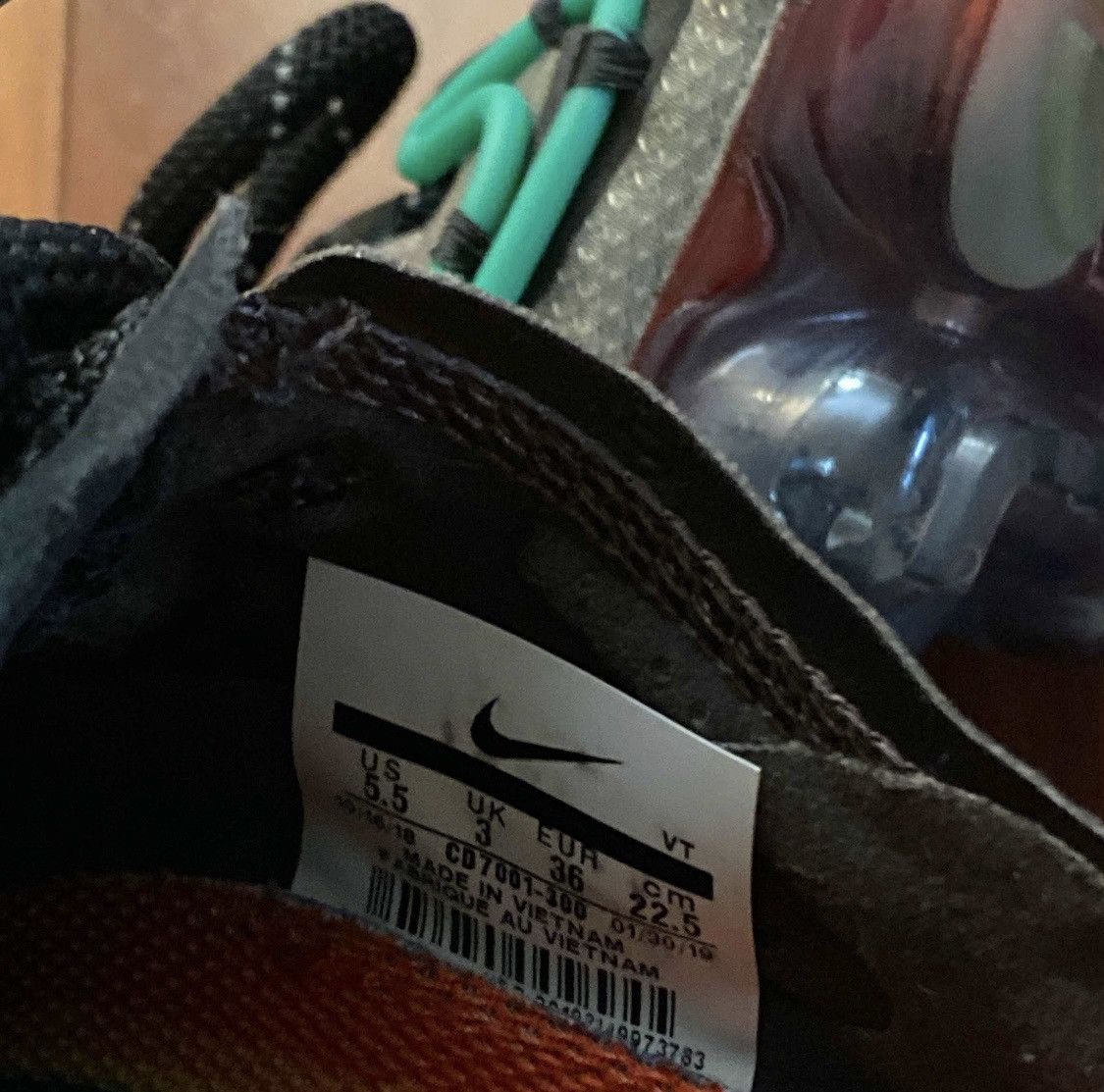 Nike Nike X CPFM Vapormax 2019 Size US 5.5 / IT 35.5 - 6 Thumbnail