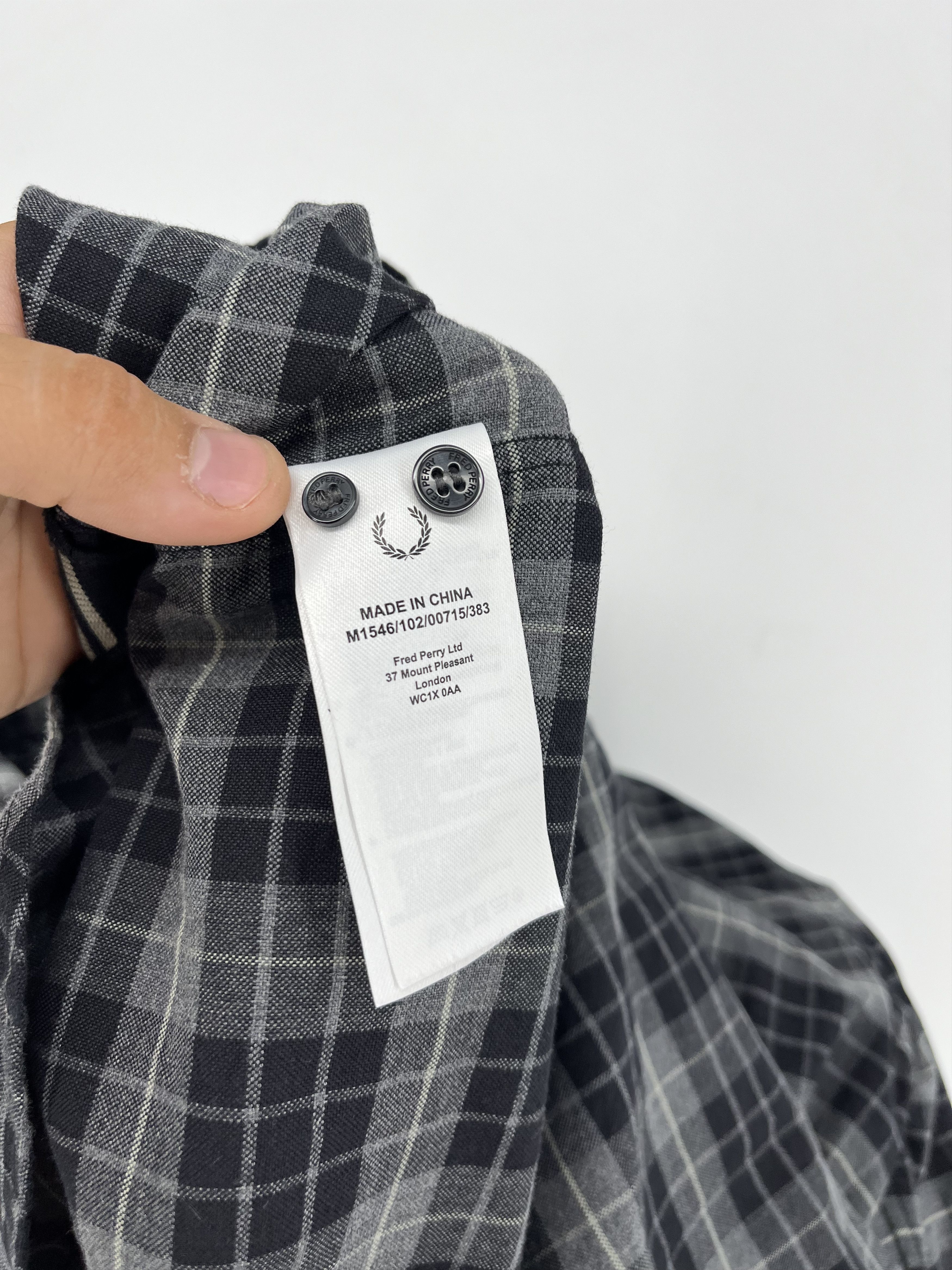 Fred Perry × Vintage Vintage Men’s Fred Perry Button Up Shirt Streetwear Casual Size US L / EU 52-54 / 3 - 10 Thumbnail