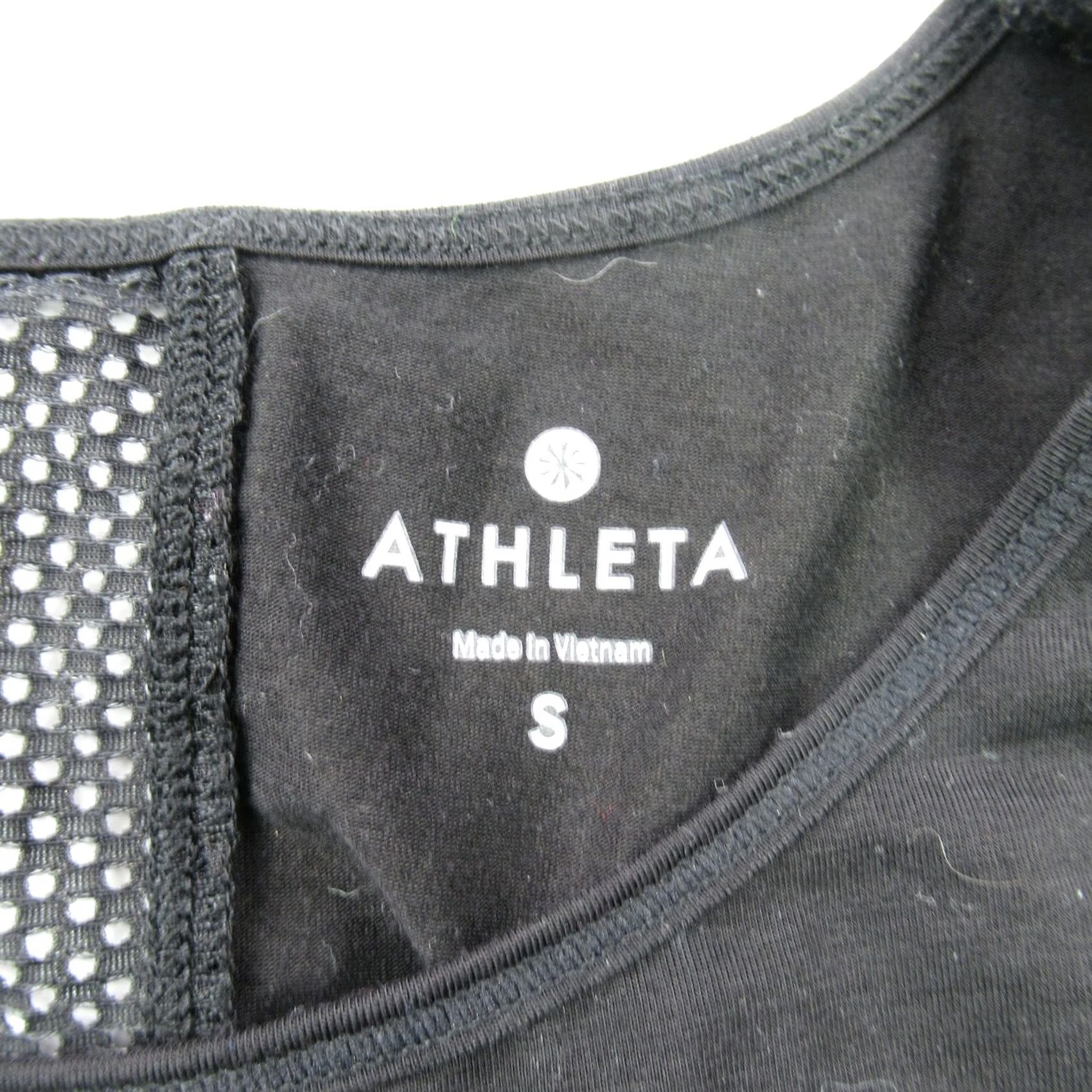 Athleta Athleta Shirt Womens S Black Crew Neck Lightweight Workout Gym Sleeveless Size S / US 4 / IT 40 - 3 Thumbnail
