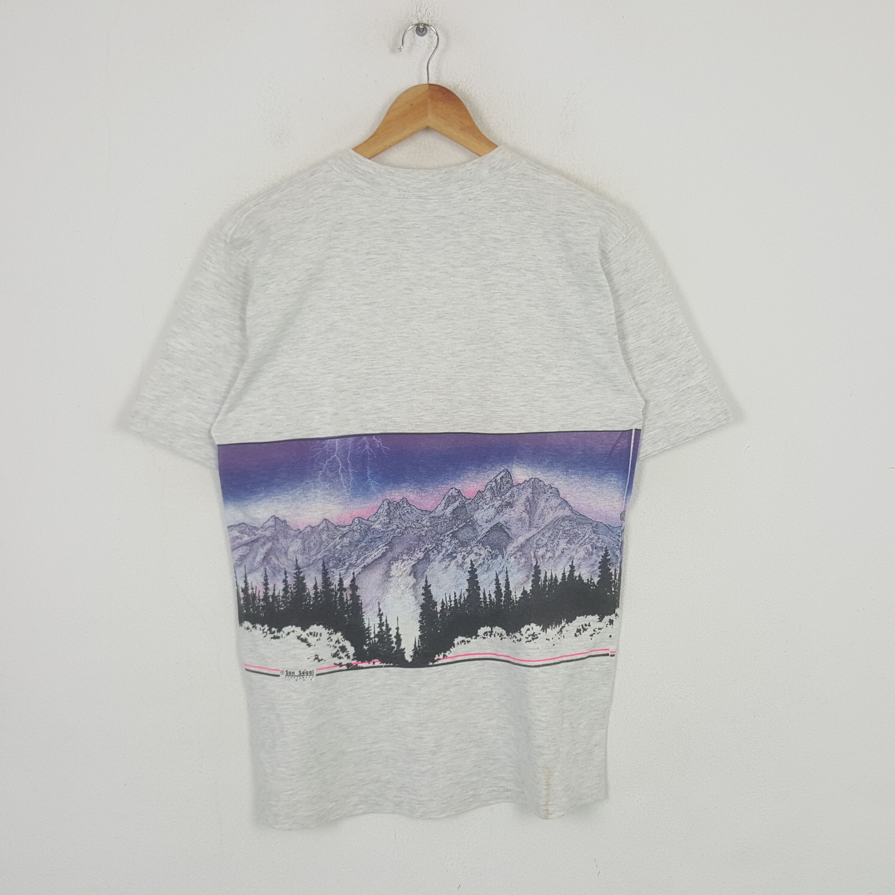 Vintage Vintage Jackson Hole 1990 National Park Promo Tshirt RR27 Size US M / EU 48-50 / 2 - 3 Thumbnail