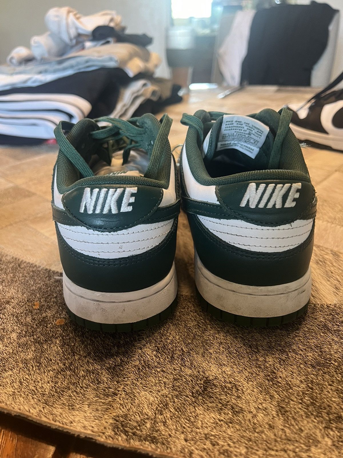 Nike Nike Dunk Low ‘Varsity Green”’ Size US 10 / EU 43 - 4 Thumbnail