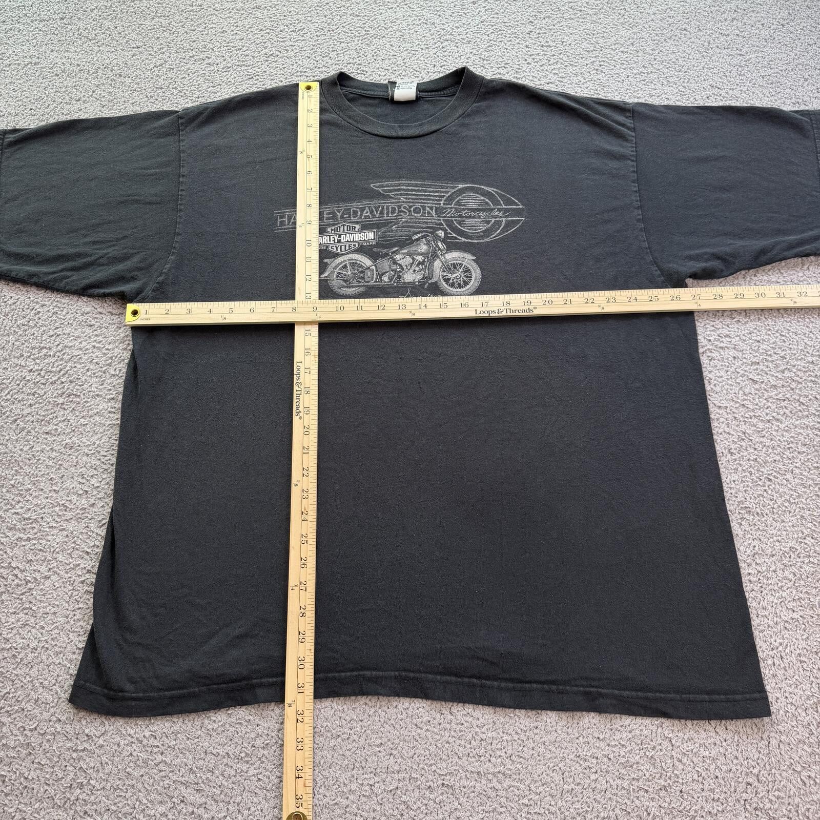 Harley Davidson Vintage Harley Davidson Chandler Arizona T Shirt USA 3XL Size US XXL / EU 58 / 5 - 3 Thumbnail