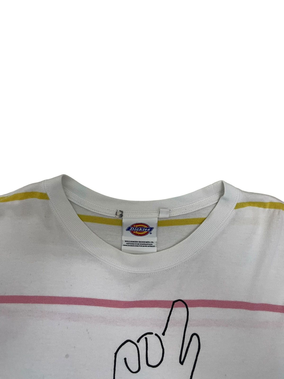 Dickies × Junya Watanabe Dickies X Mark Gonzales SS18 Sketch Striped Tee Size US M / EU 48-50 / 2 - 5 Thumbnail