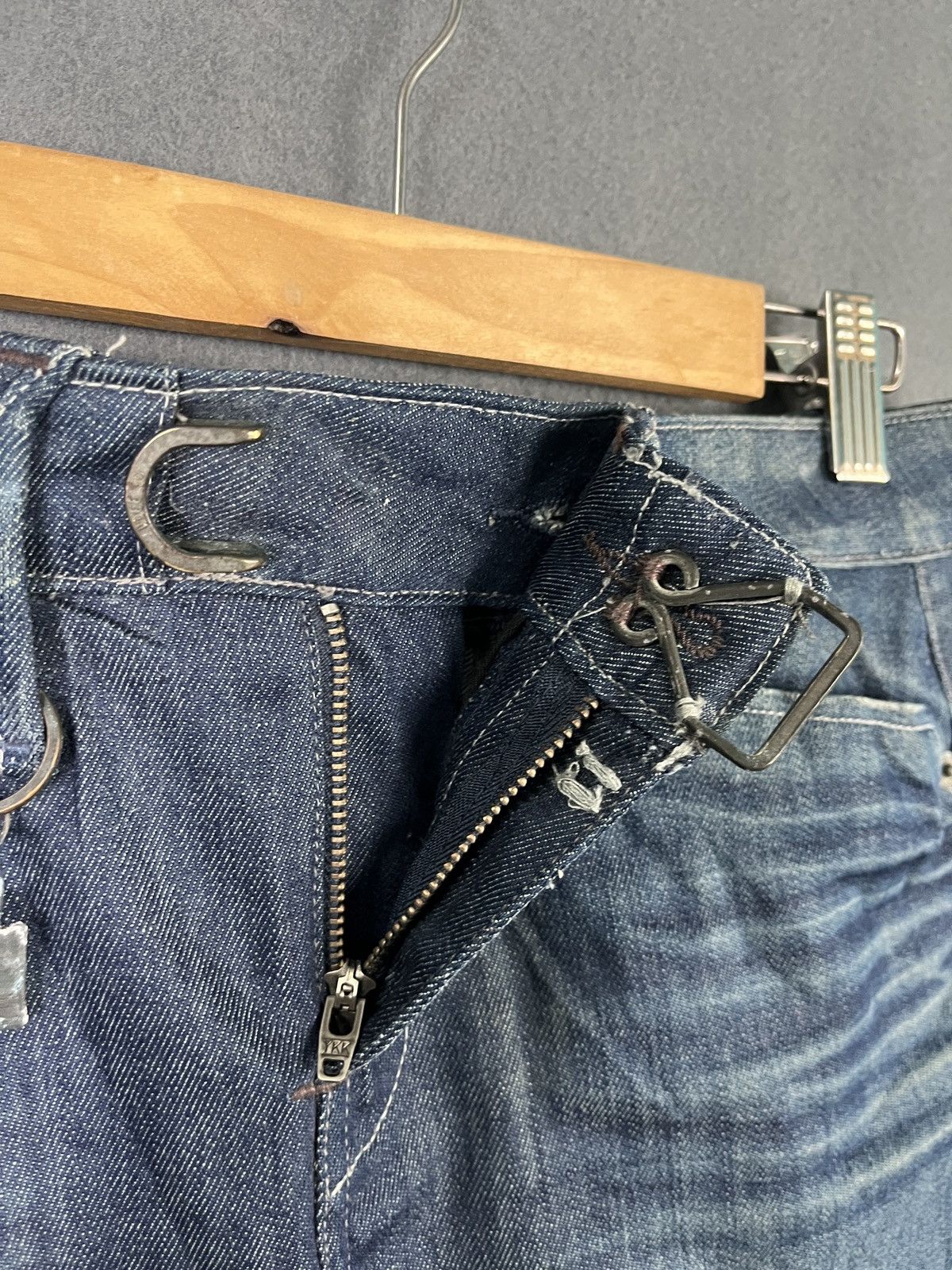 G-Star × Japanese Brand G Star Raw Denim Minic Mini Skirt Size 29" - 7 Thumbnail