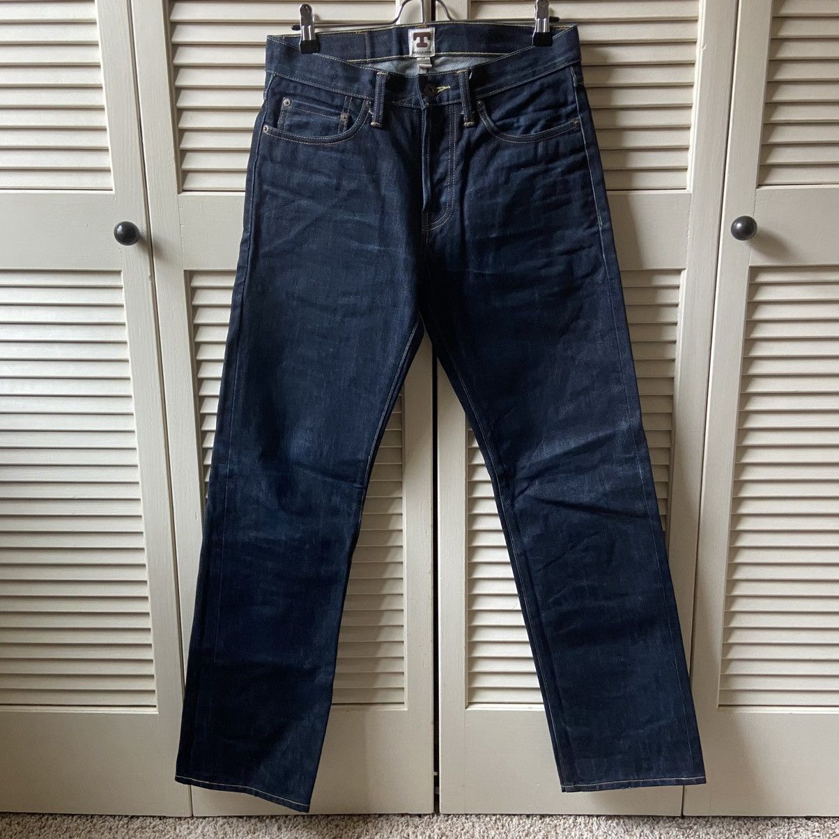 Tellason Tellason White Oak Denim Selvedge Blue Denim Jeans Straight Size US 29 - 1 Thumbnail