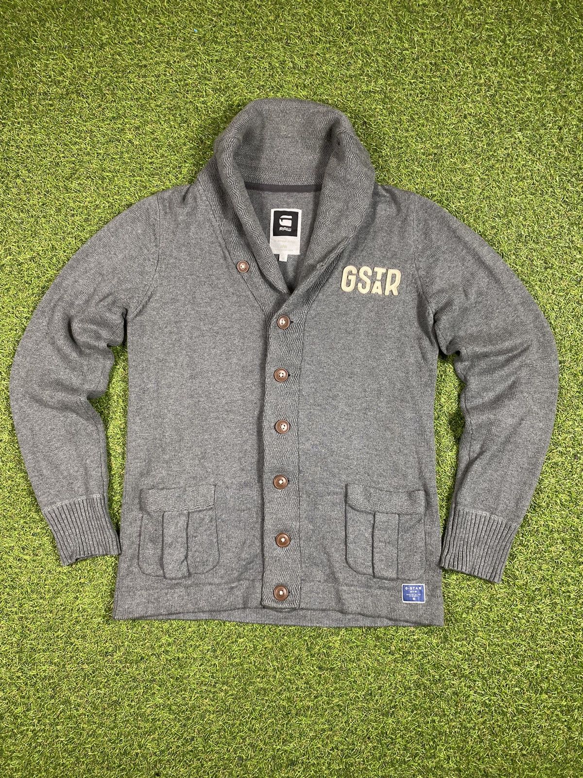 G-Star G Star Raw cardigan sweater streetwear y2k casual size M Size US M / EU 48-50 / 2 - 2 Thumbnail