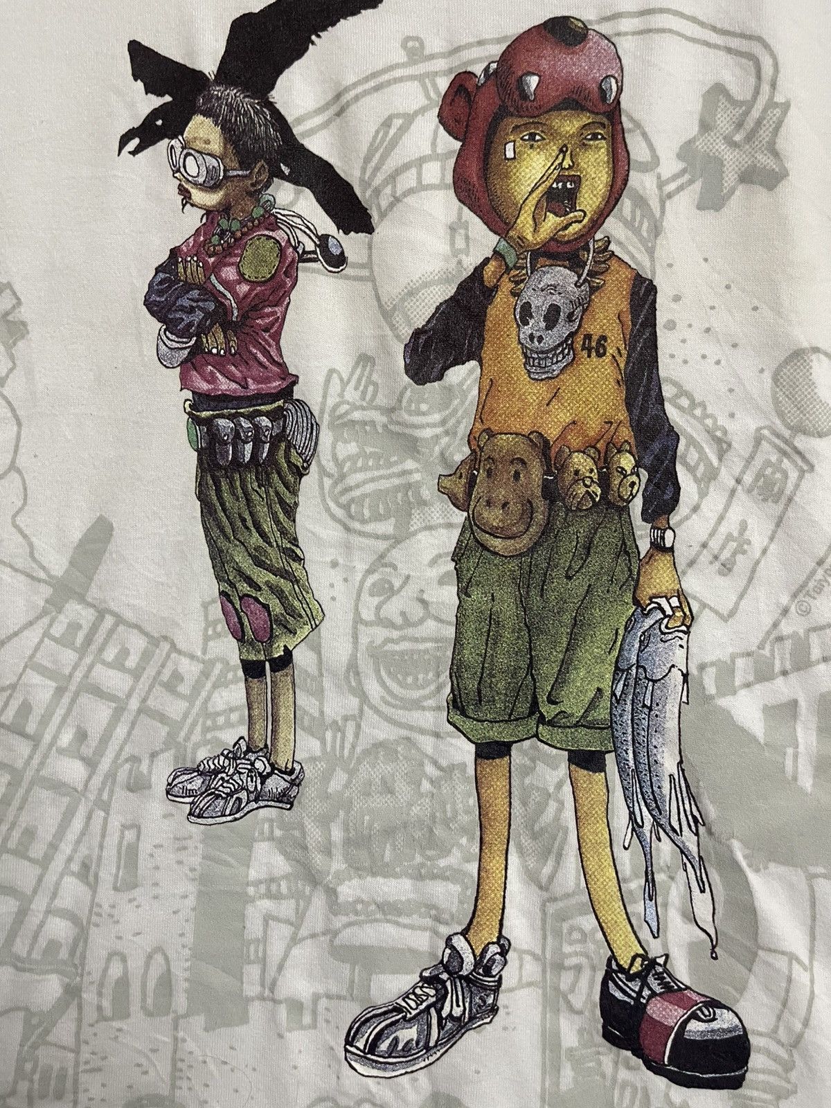 Anime Vintage Anime T shirt Tekkonkinkreet Taiyou Matsumoto Ghibli Size US L / EU 52-54 / 3 - 7 Thumbnail