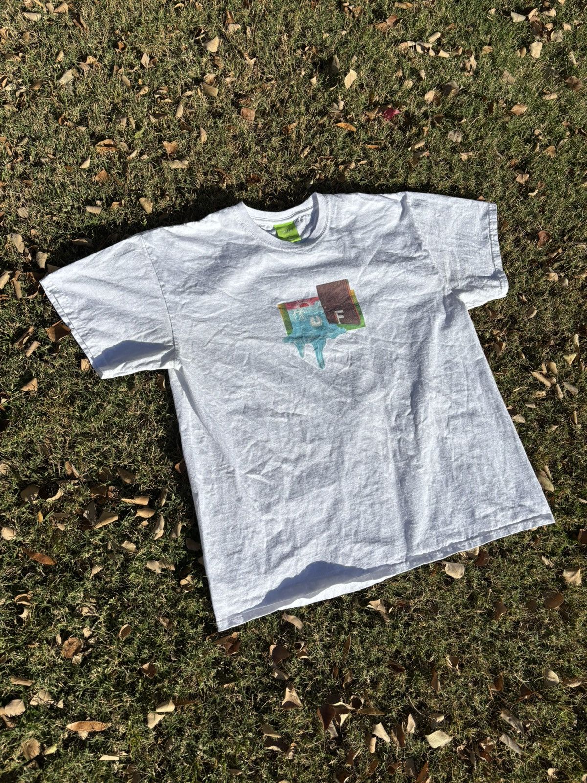 Huf Huf Door of Perception tee ‘white’ Size US XL / EU 56 / 4 - 1 Thumbnail