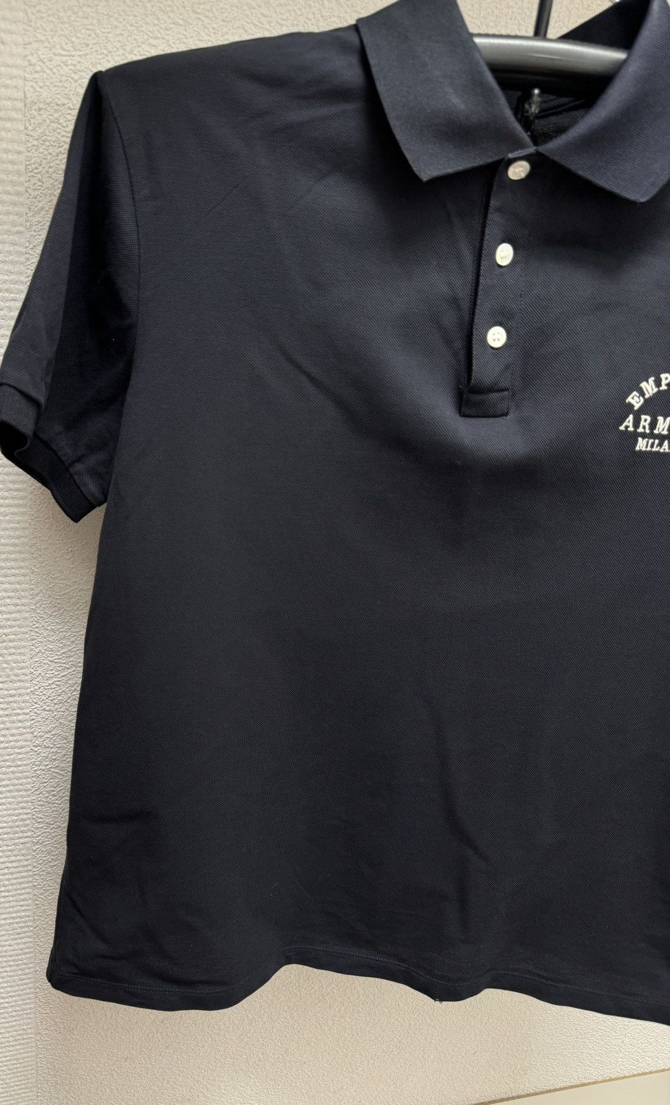 Emporio Armani Emporio Armani Xl big logo Polo Size US XL / EU 56 / 4 - 11 Thumbnail