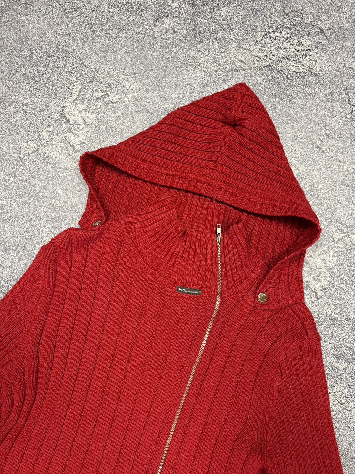 Designer × Dolce & Gabbana × Vintage Dolce & Gabbana Vintage Knit Zip Sweater Size US XL / EU 56 / 4 - 7 Thumbnail