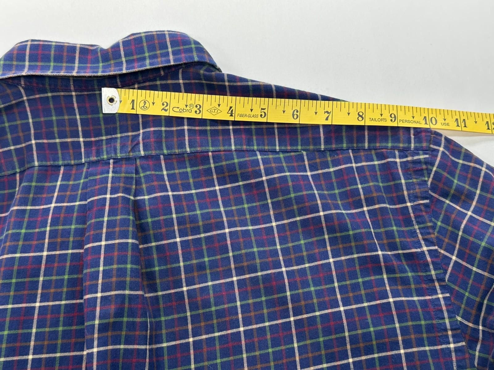 Lauren Ralph Lauren Ralph Lauren Plaid 100% Cotton Button Up Blue/Red Mens XL Size US XL / EU 56 / 4 - 6 Thumbnail