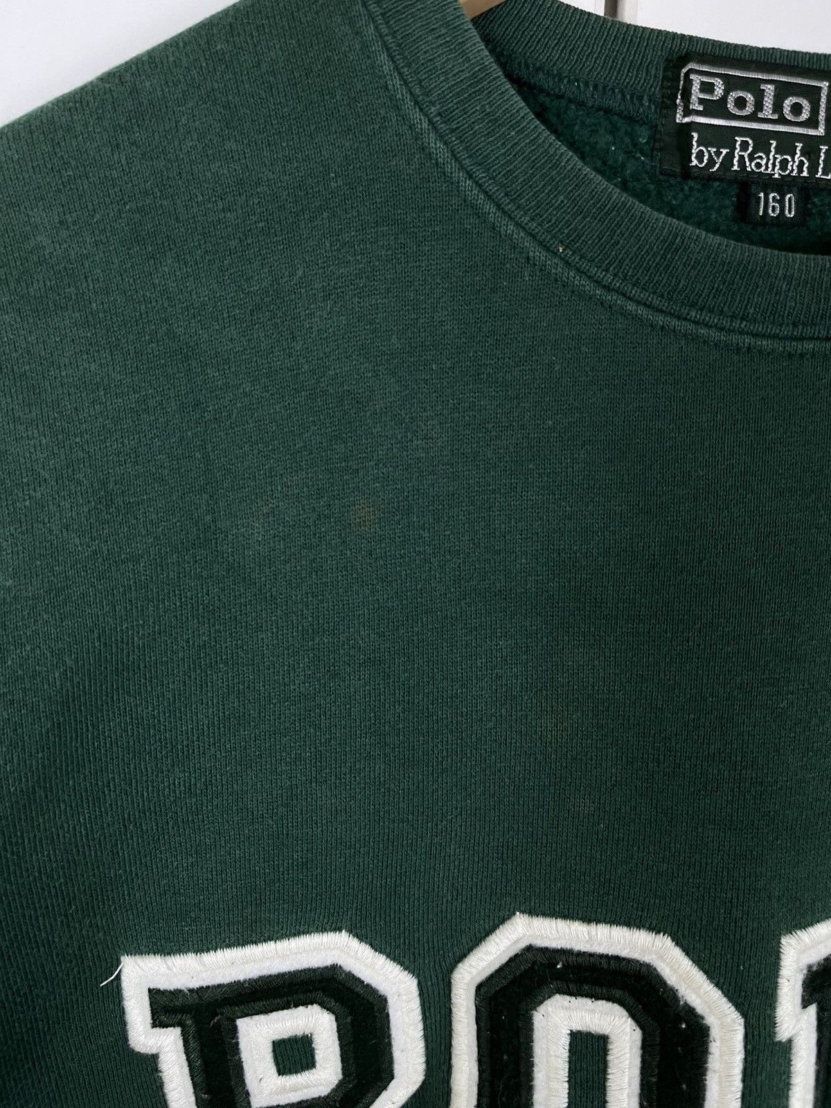 Polo Ralph Lauren × Ralph Lauren × Vintage Vintage Polo Ralph Lauren Spellout Sweatshirt Size US S / EU 44-46 / 1 - 8 Thumbnail