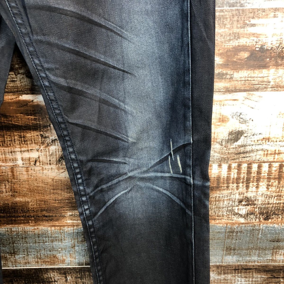 Japanese Brand DLL Osaka Big Train Blue Denim Pants #C095 Size US 38 / EU 54 - 10 Thumbnail